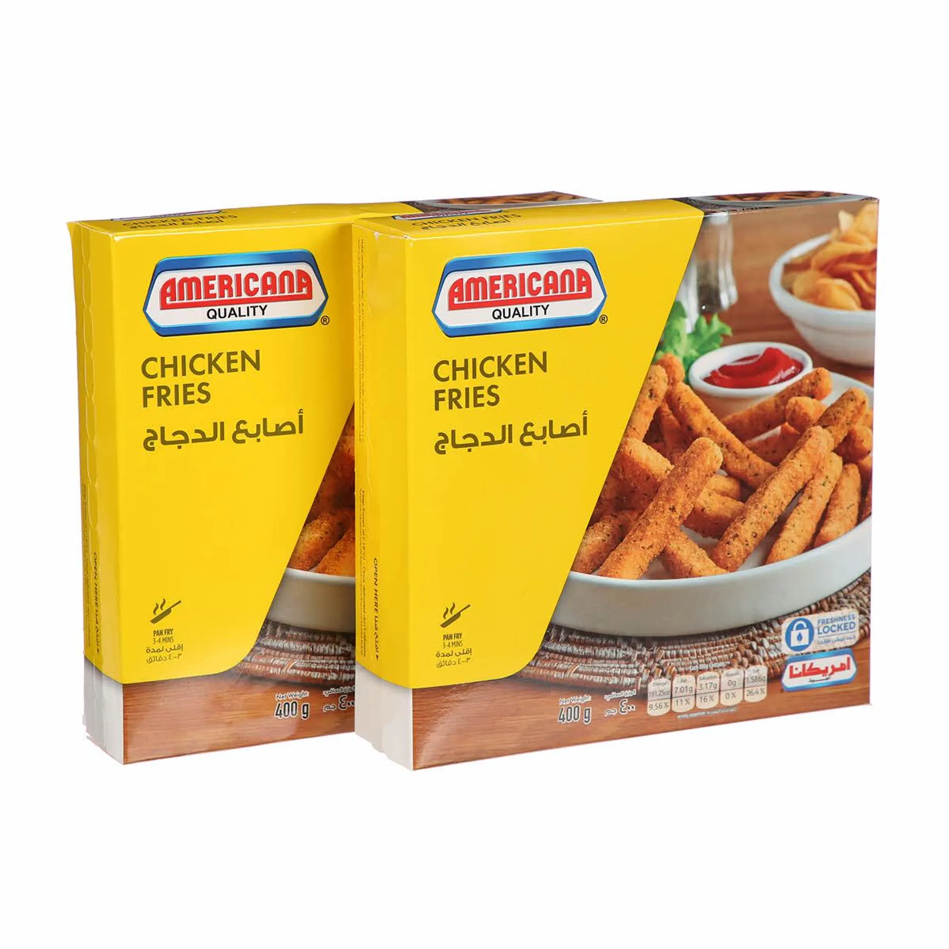 Americana Chicken Fries Normal 2 × 400 g