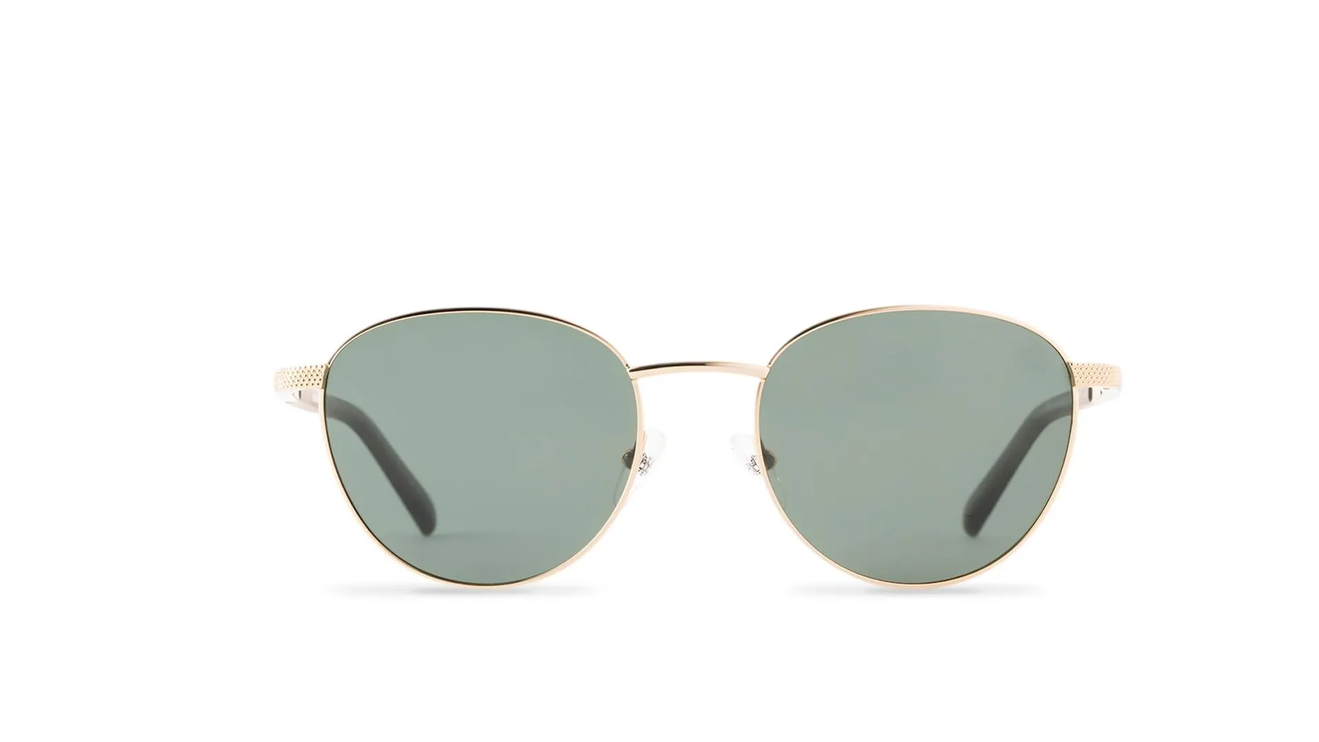 Men Round Gold Sunglass