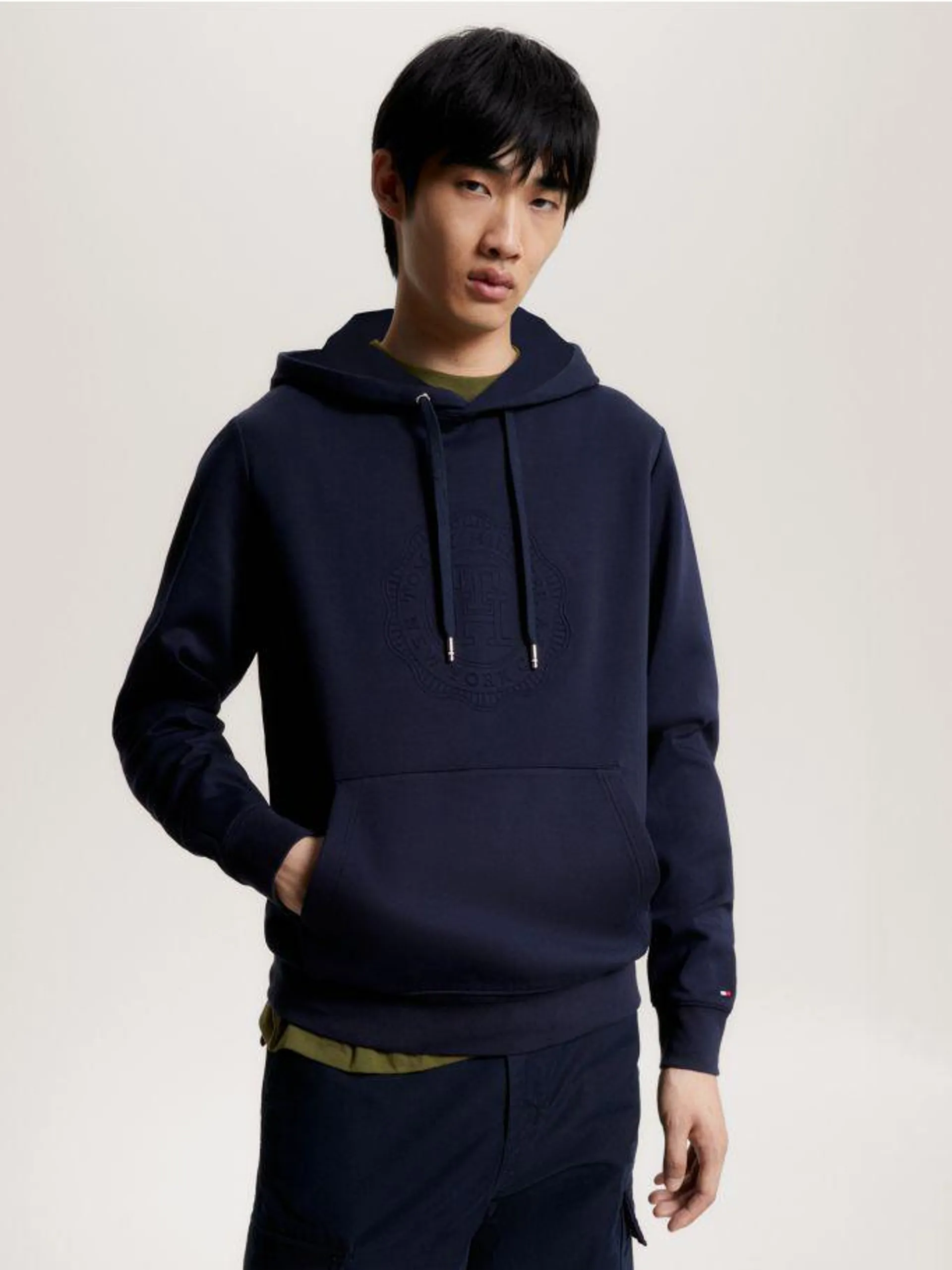 Embossed Logo Stamp Hoody
