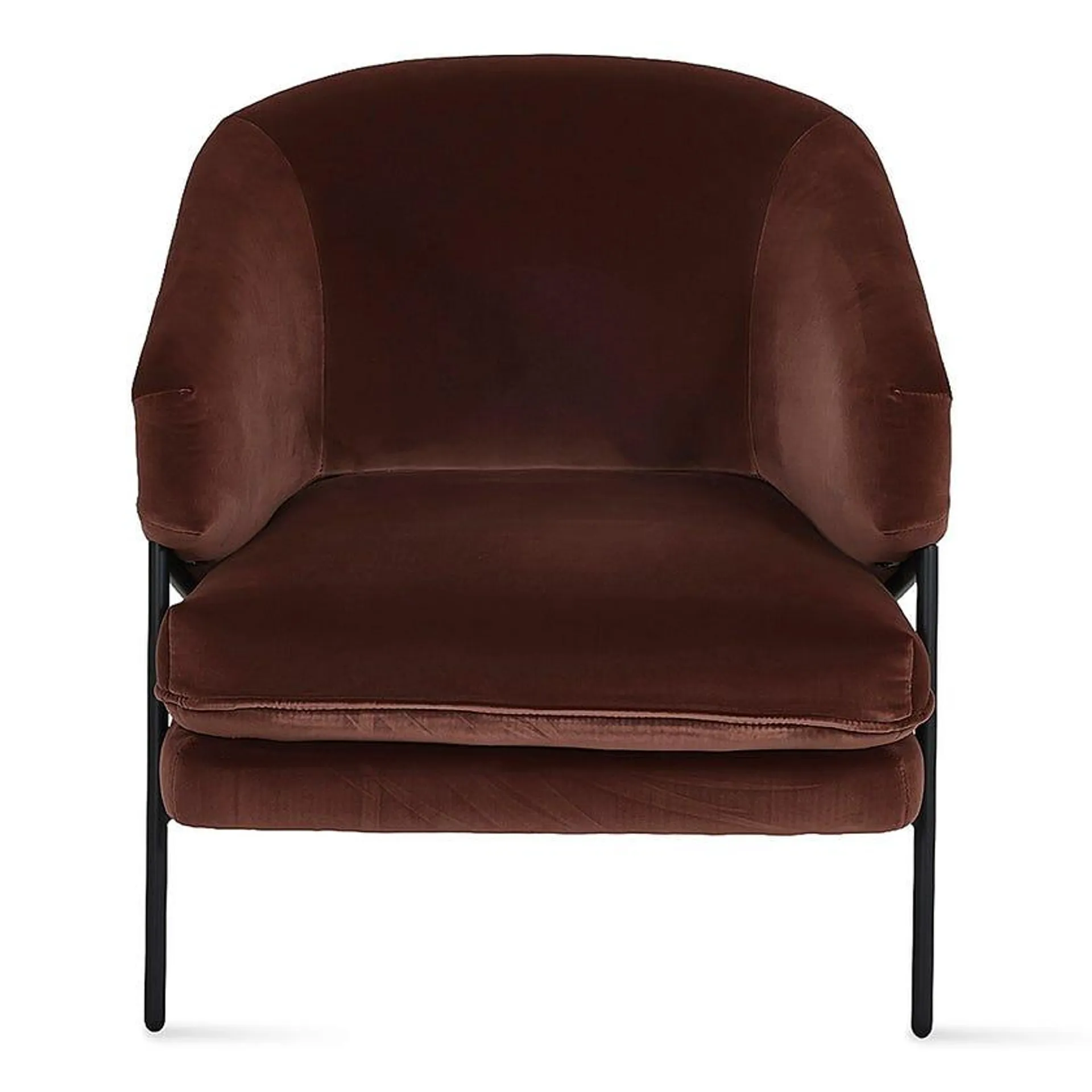 Kestrel Accent Chair, Dark Brown