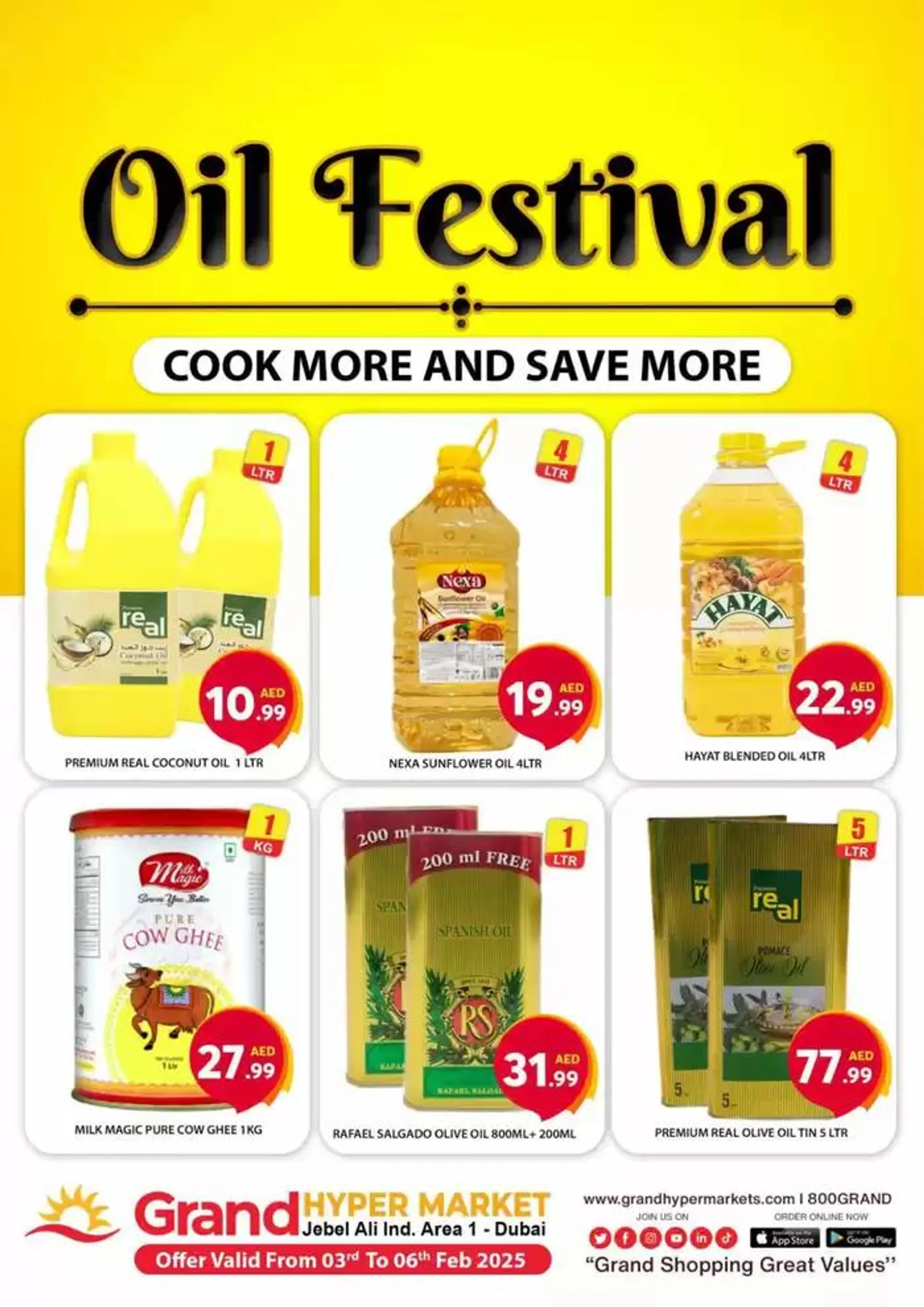 Oil Festival - Grand Hypermarket Jebel Ali - 1