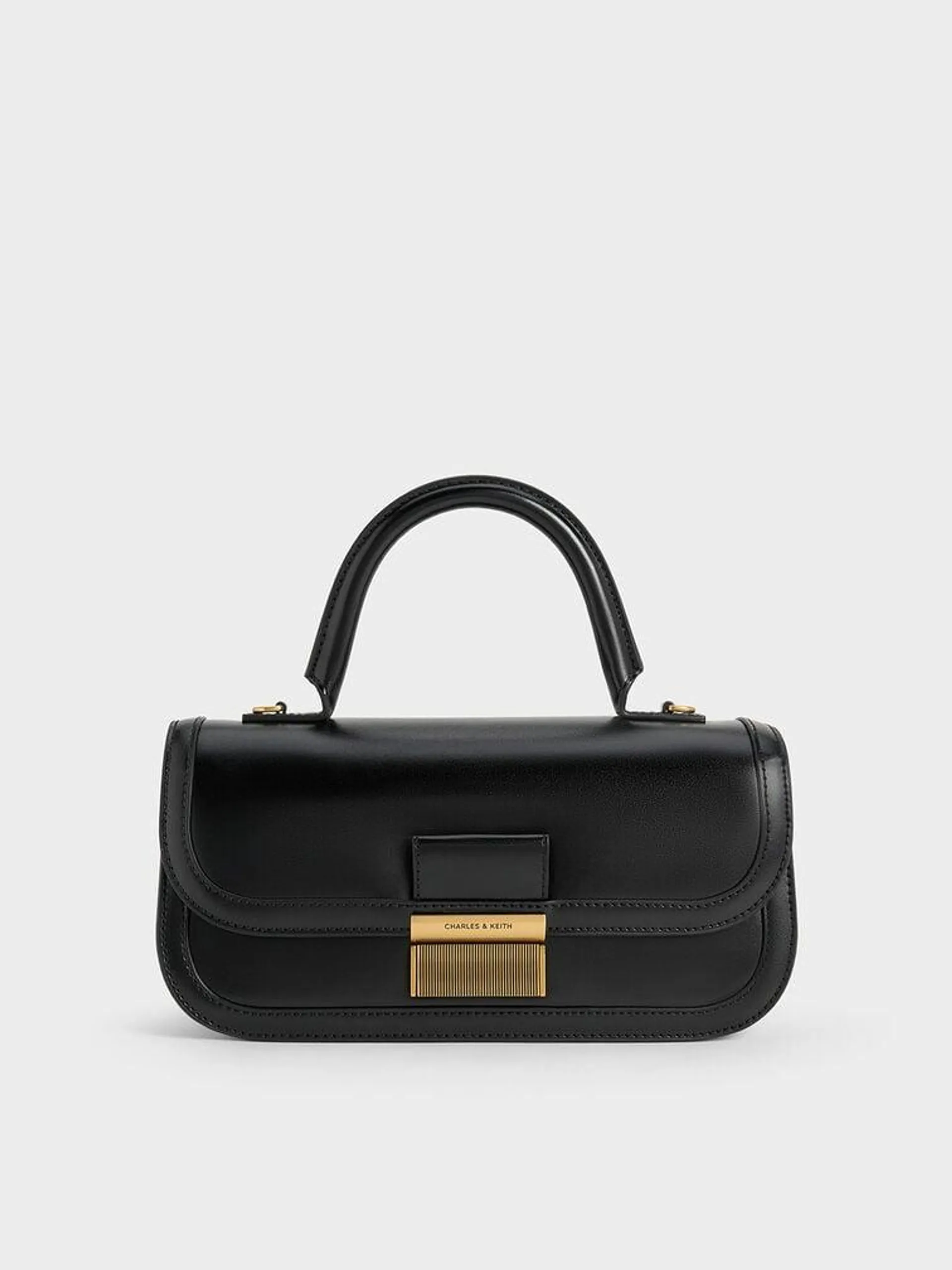 Charlot Elongated Top Handle Bag