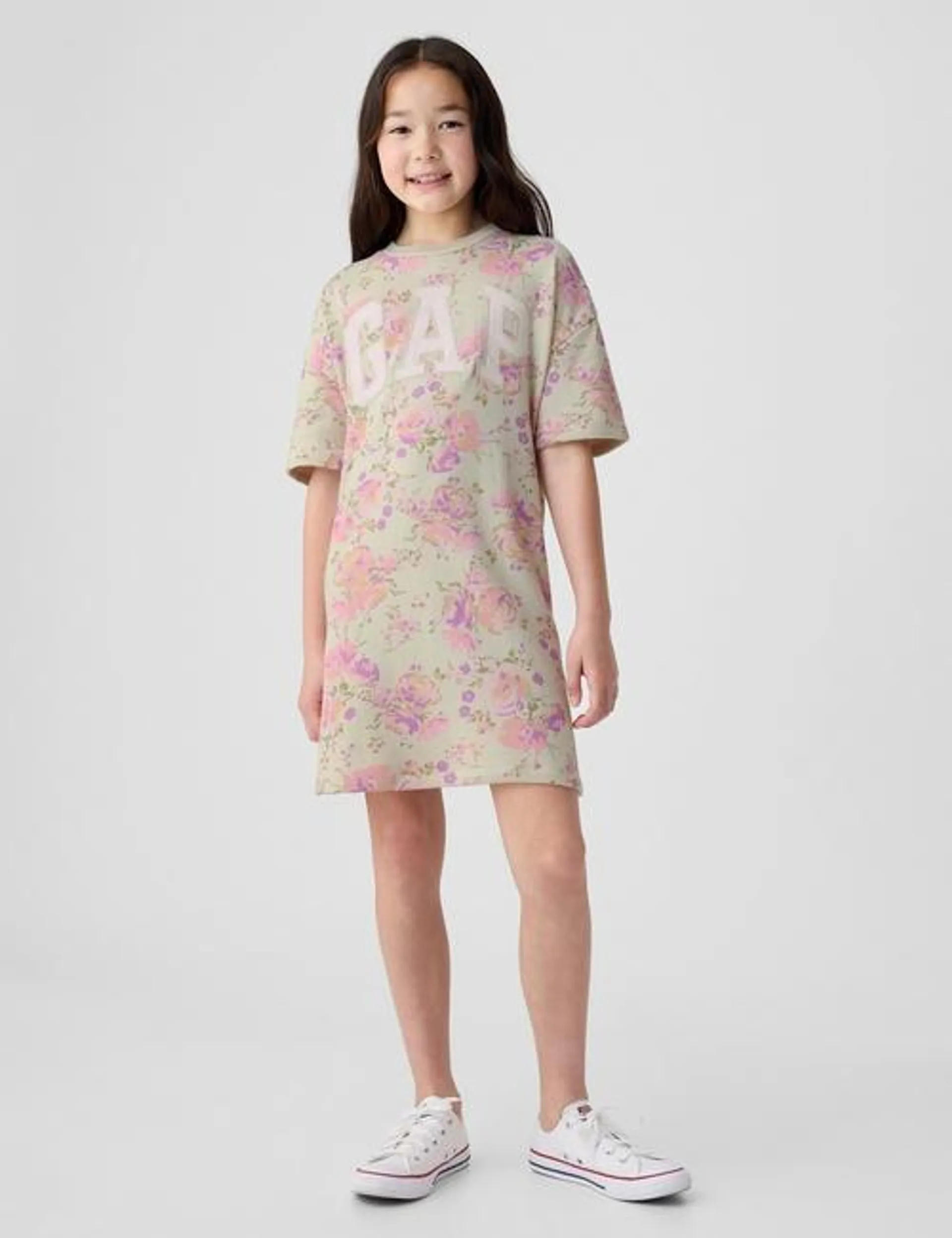 Kids Oversized Gap Logo Dress