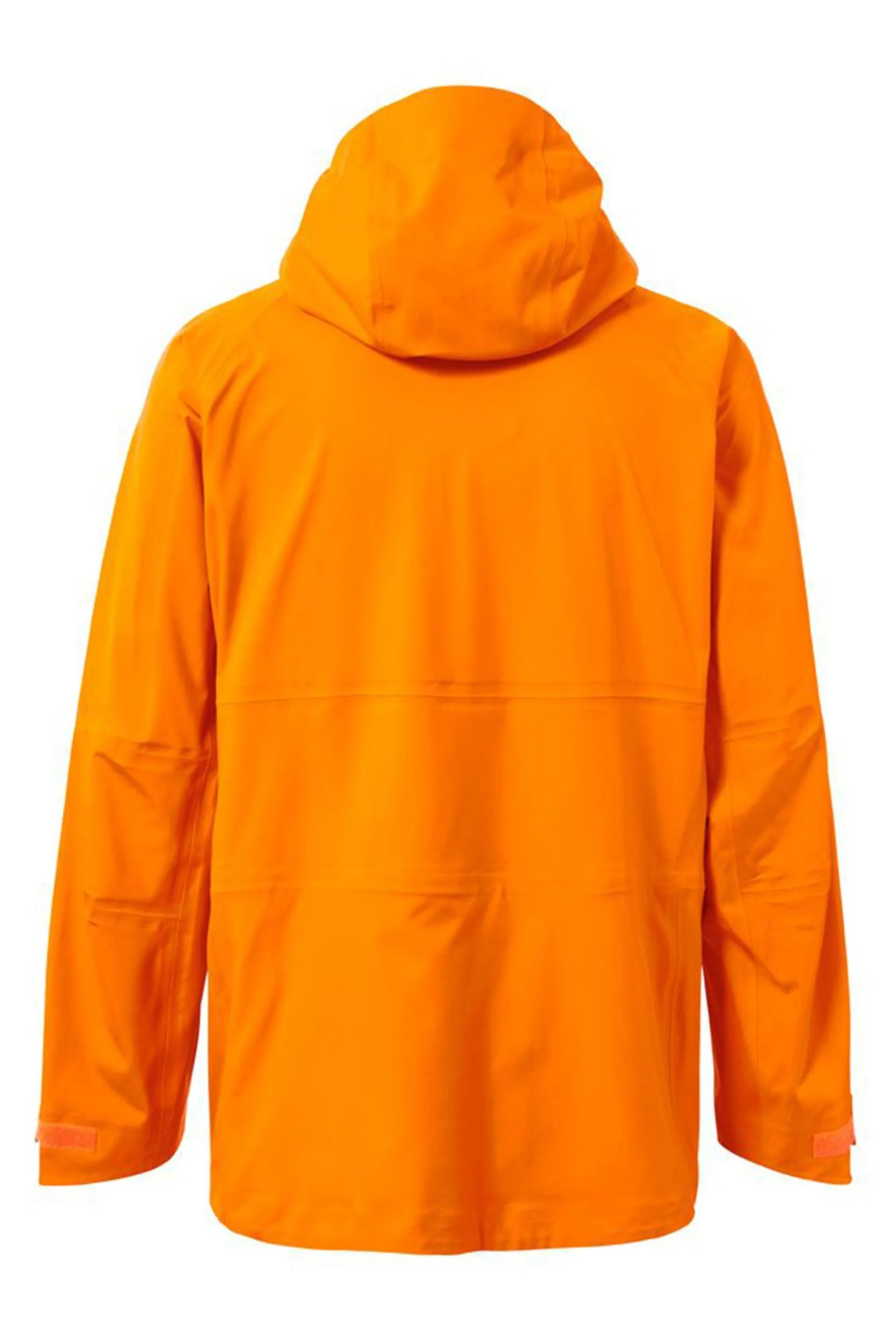 Men Plain Windbreaker Jacket, Orange