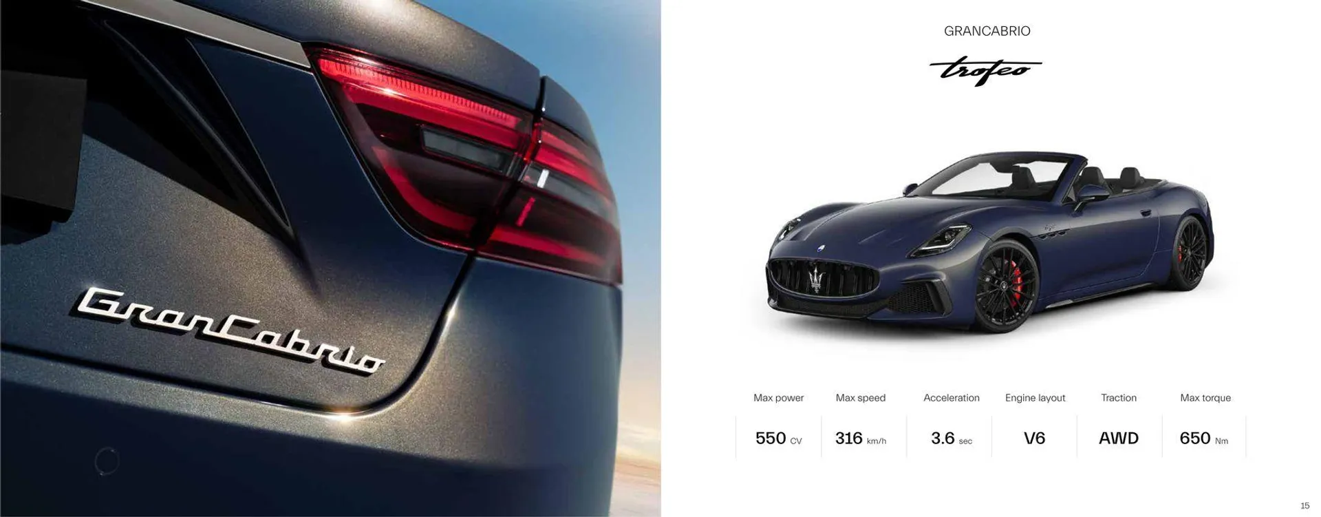 Maserati GranCabrio from 15 August to 31 December 2024 - Offers page 8