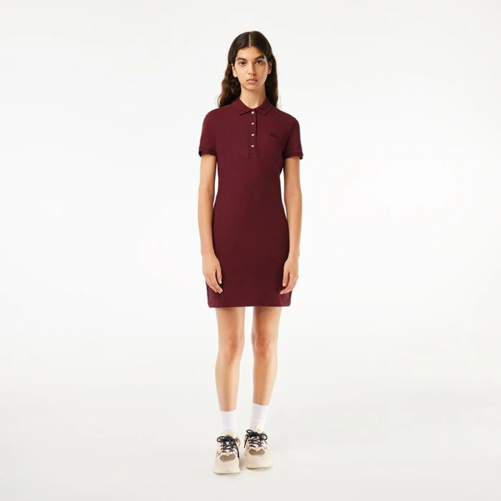 Women's Stretch Cotton Pique Polo Dress