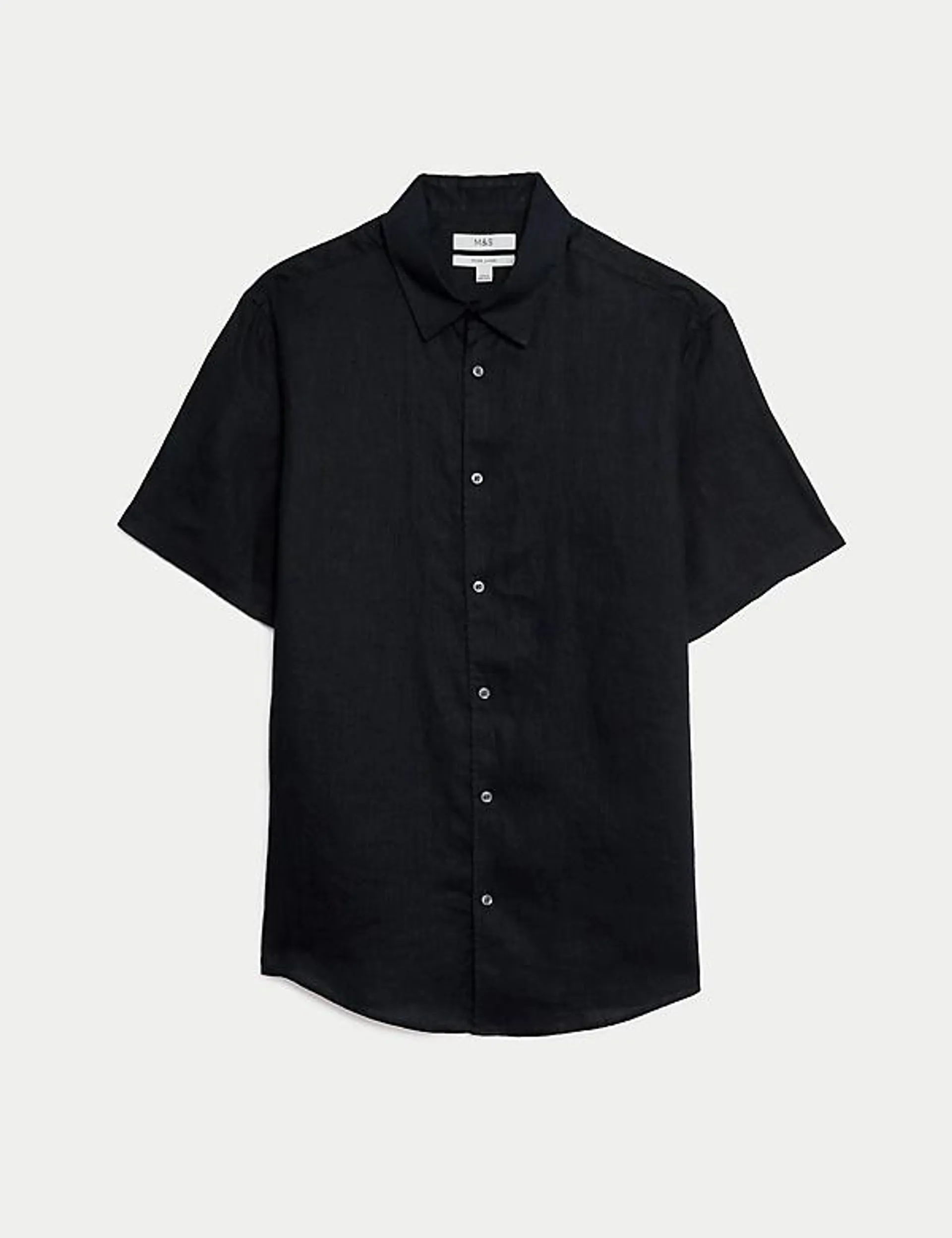 Easy Iron Pure Linen Shirt