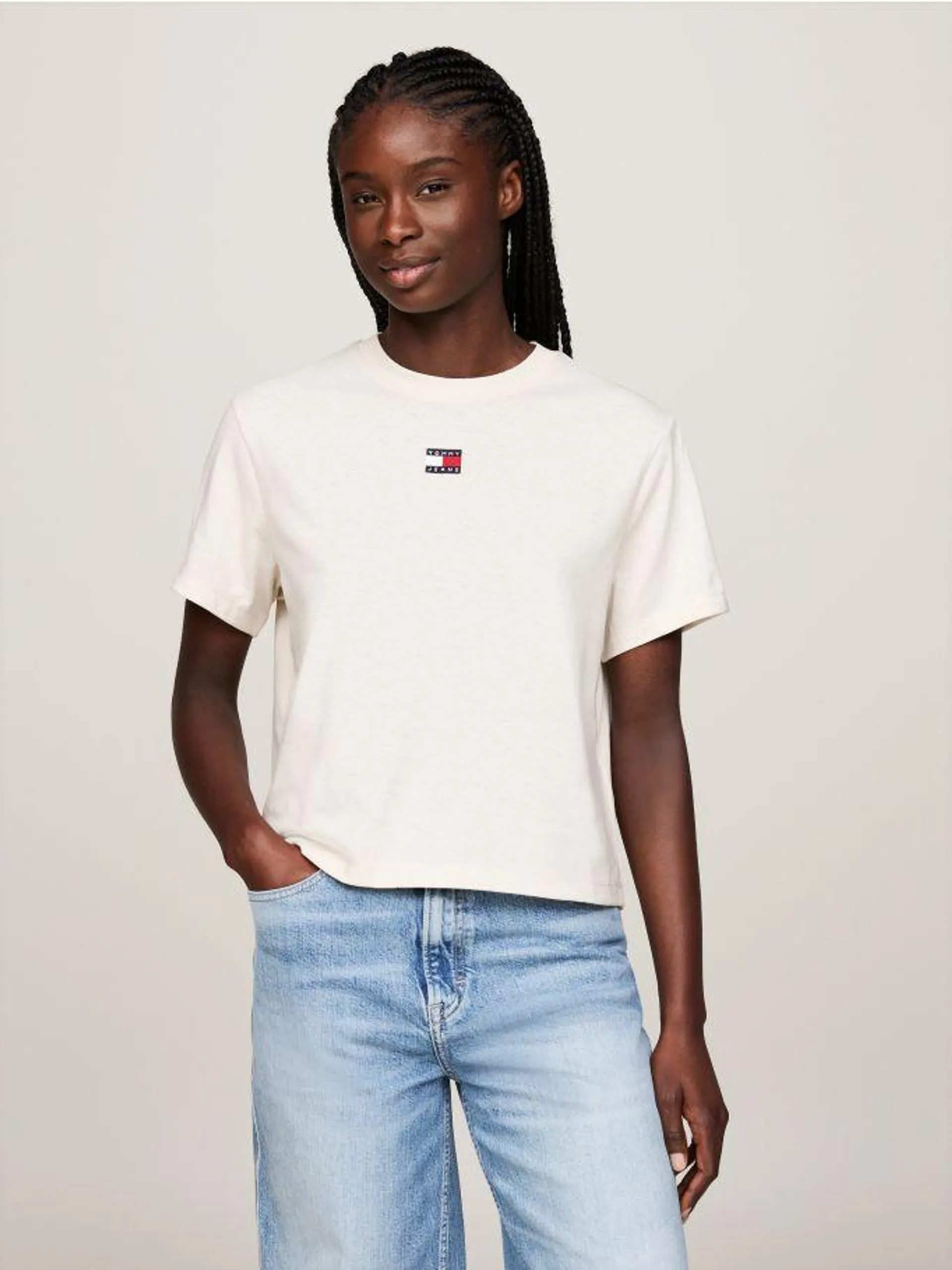 Boxy Fit Badge T-Shirt