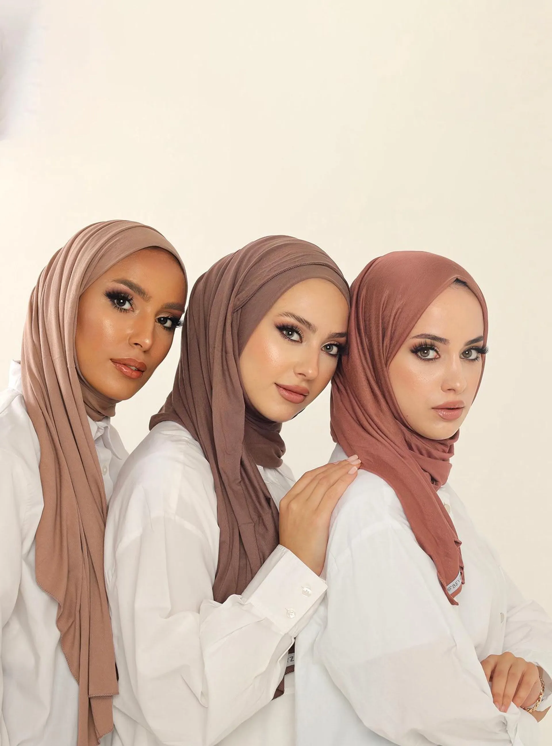 Advantage 3 Piece Luxury Combed Cotton Shawl Lilac Rose Fig