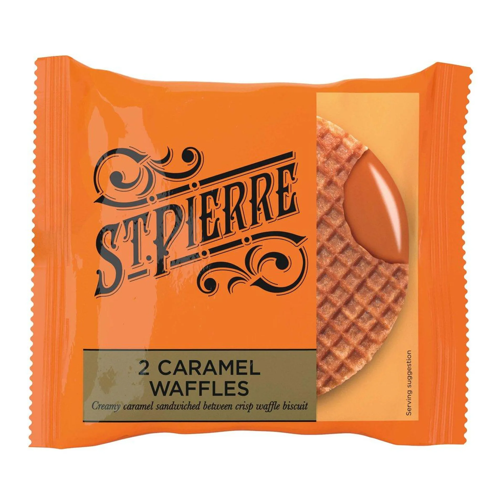 St. Pierre 2 Caramel Waffles 80 g