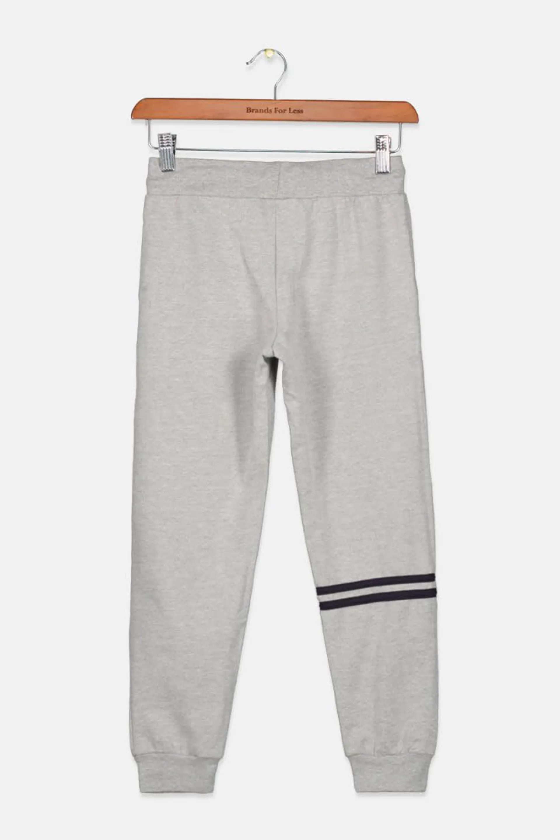 Kids Boy Side Pocket Jogger Pants, Grey Melange