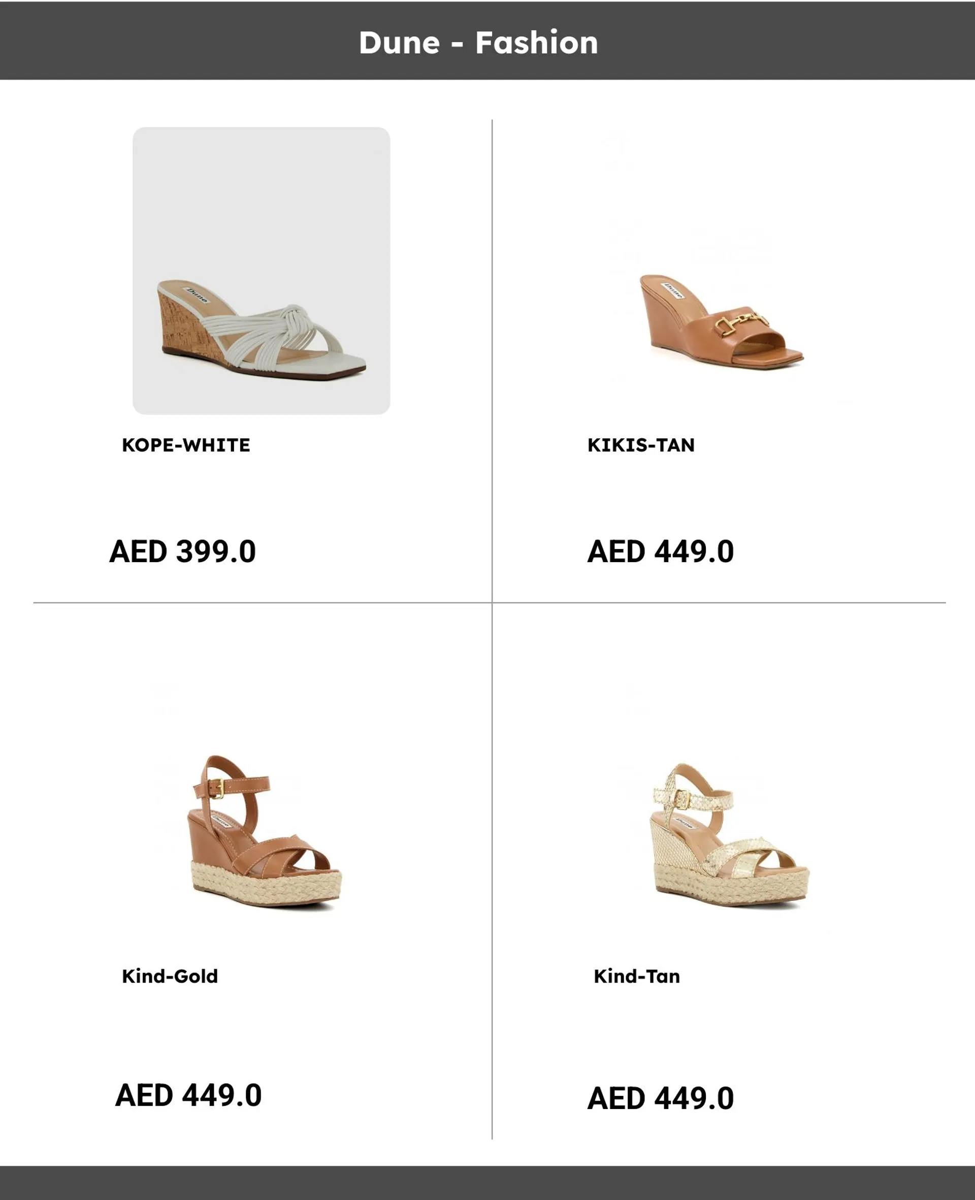 Dune - Fashion from 13 September to 18 September 2023 - Offers page 1