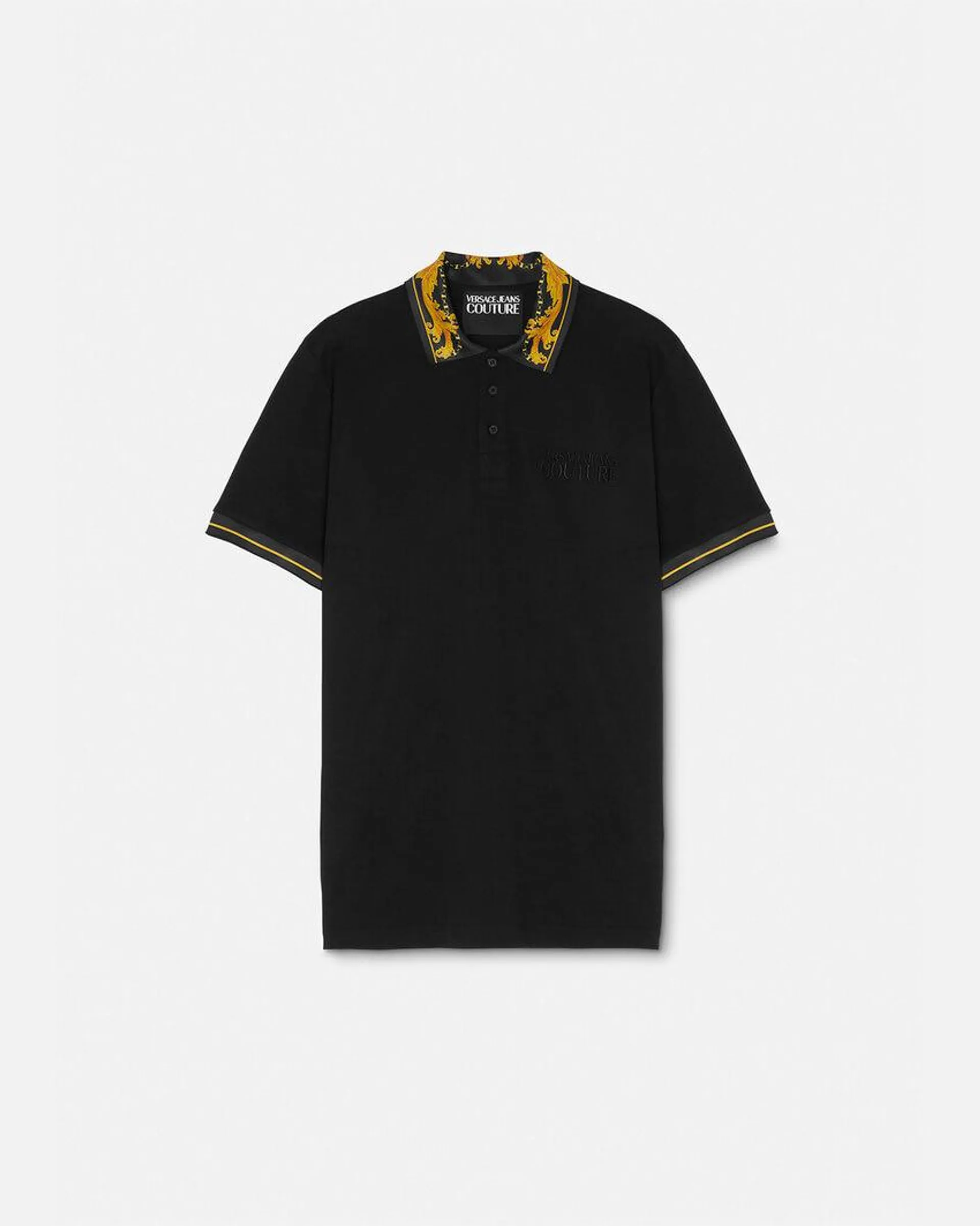 Chain Couture Polo Shirt