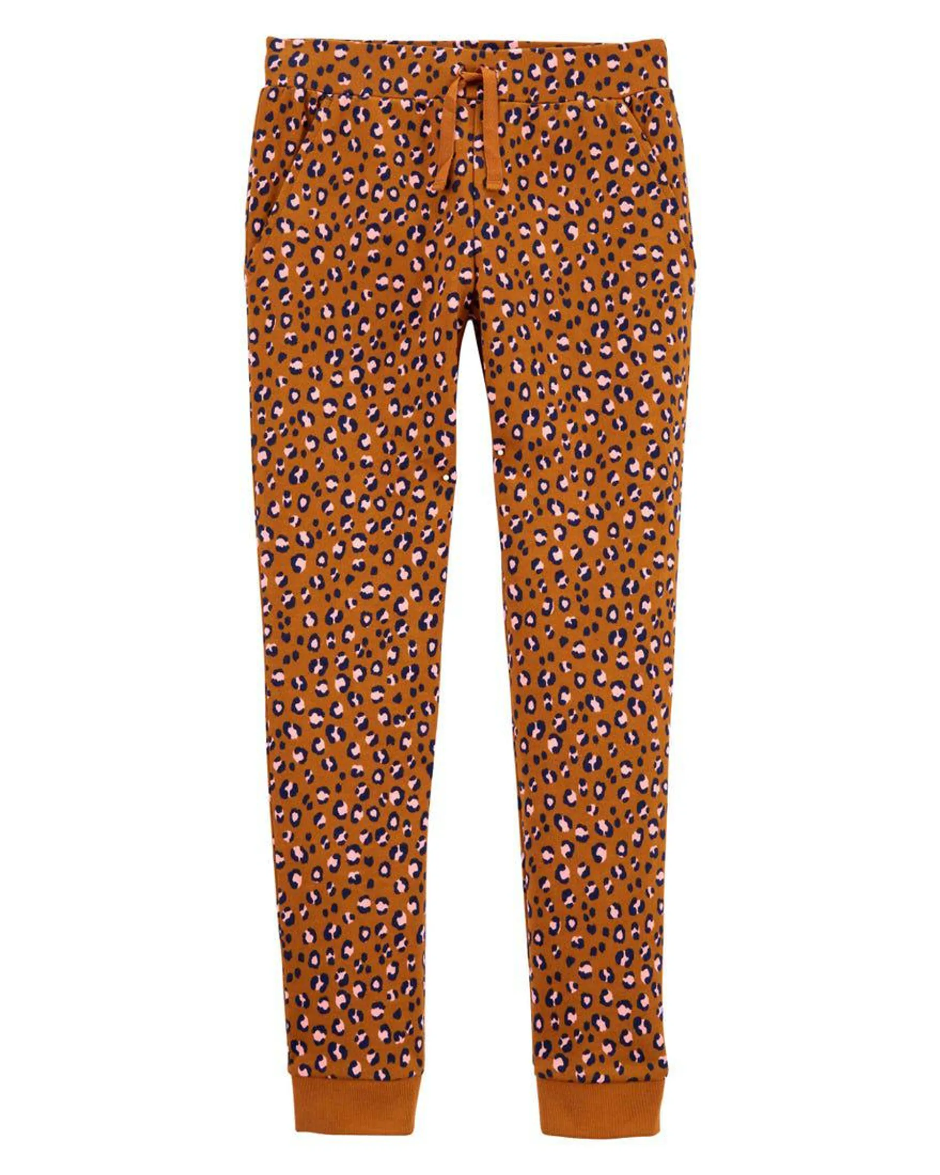 Leopard Pull-On Joggers