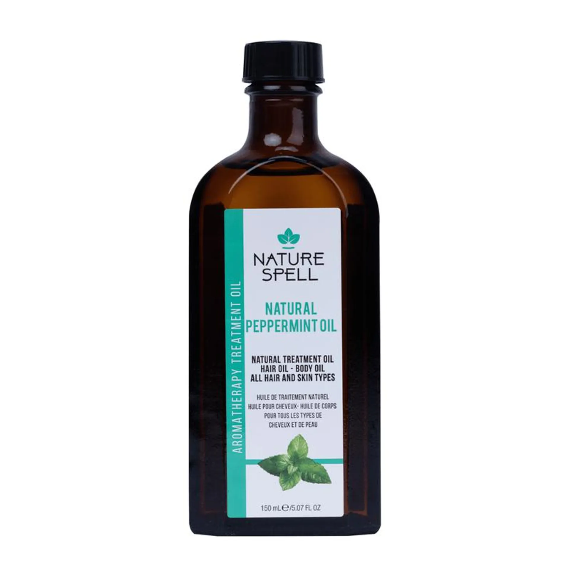 Nature Spell 150ml Peppermint Treatment Oil