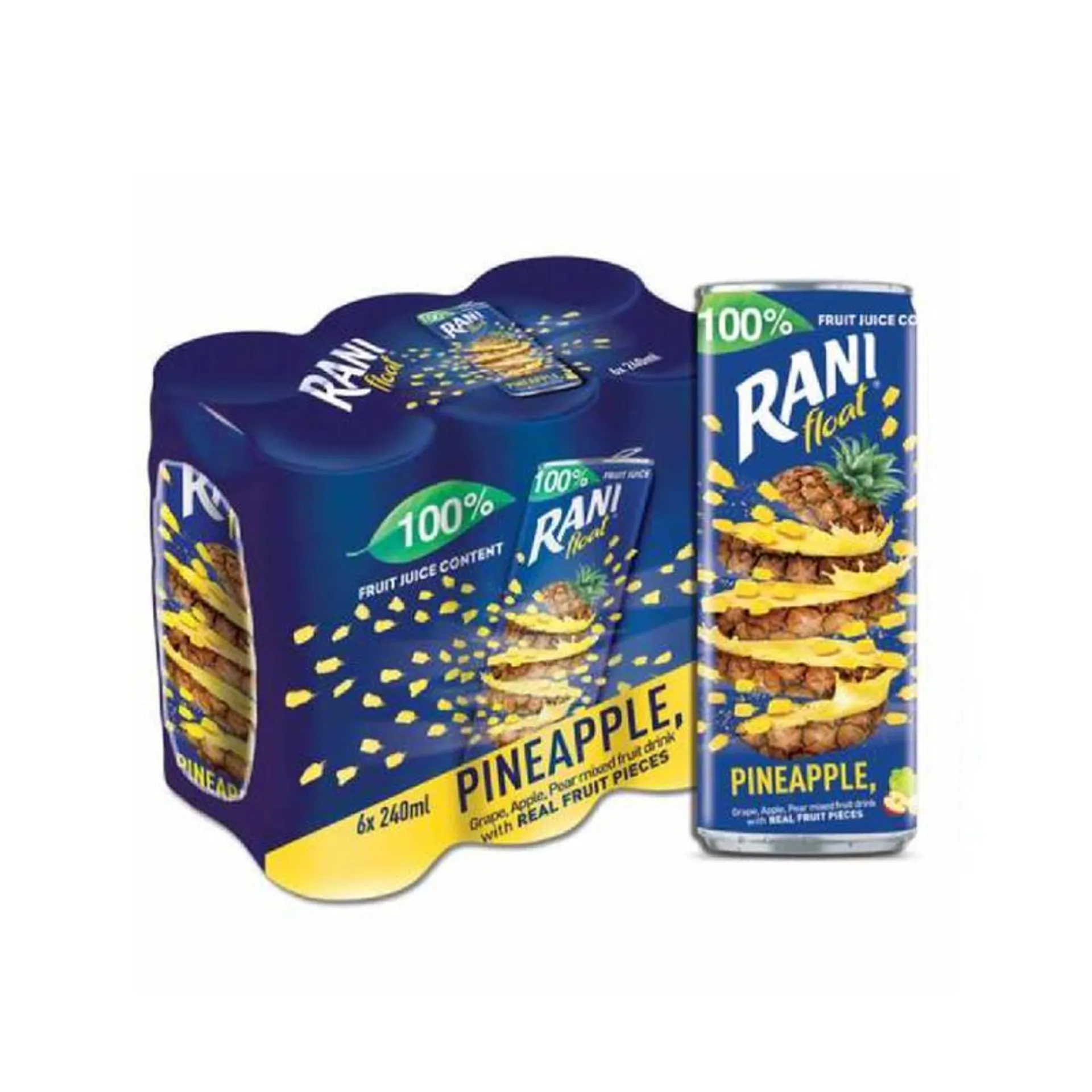 Rani Pineapple Nas 6x240ml