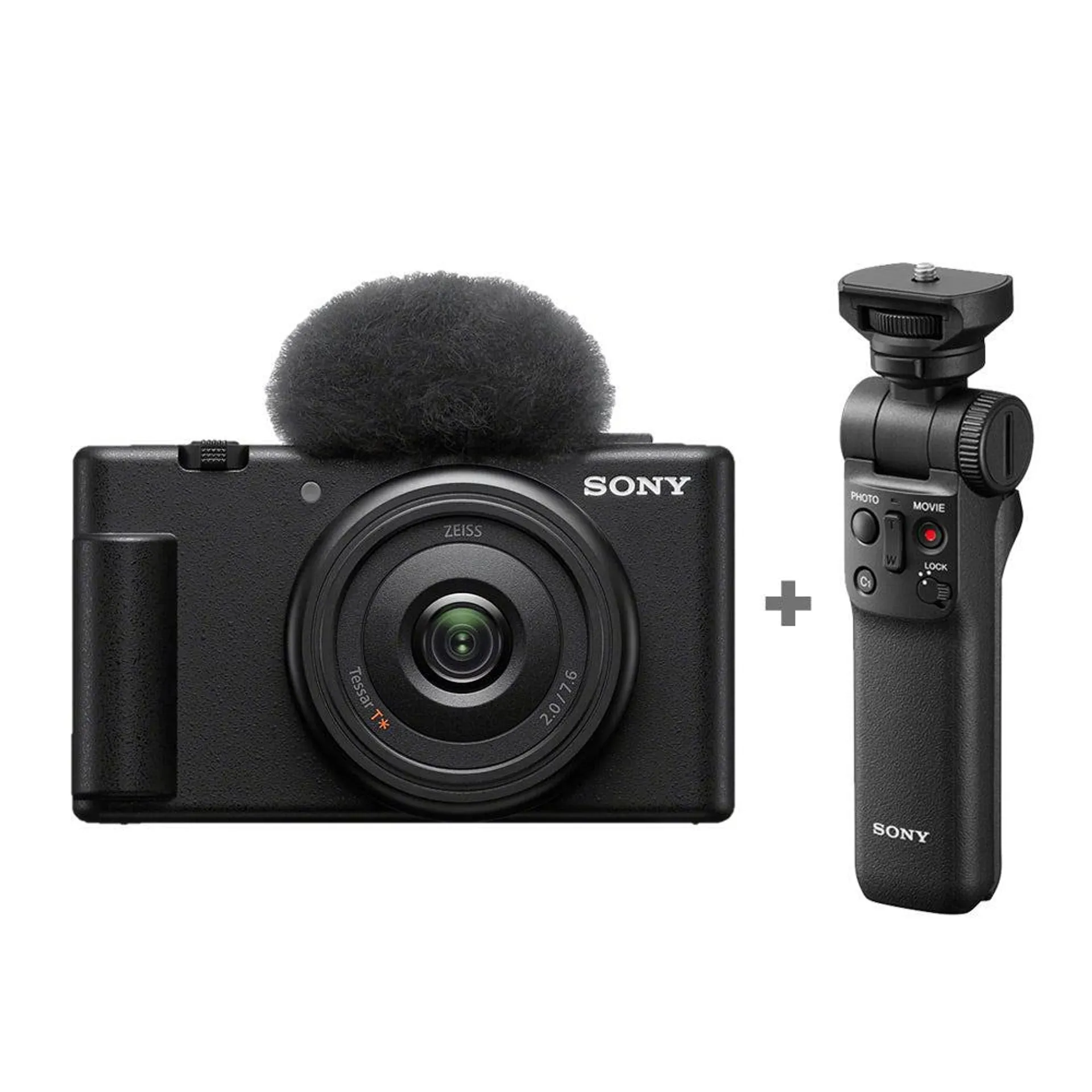 Sony Digital Still Camera DSCZV1 with Sony GP-VPT2BT Shooting Grip