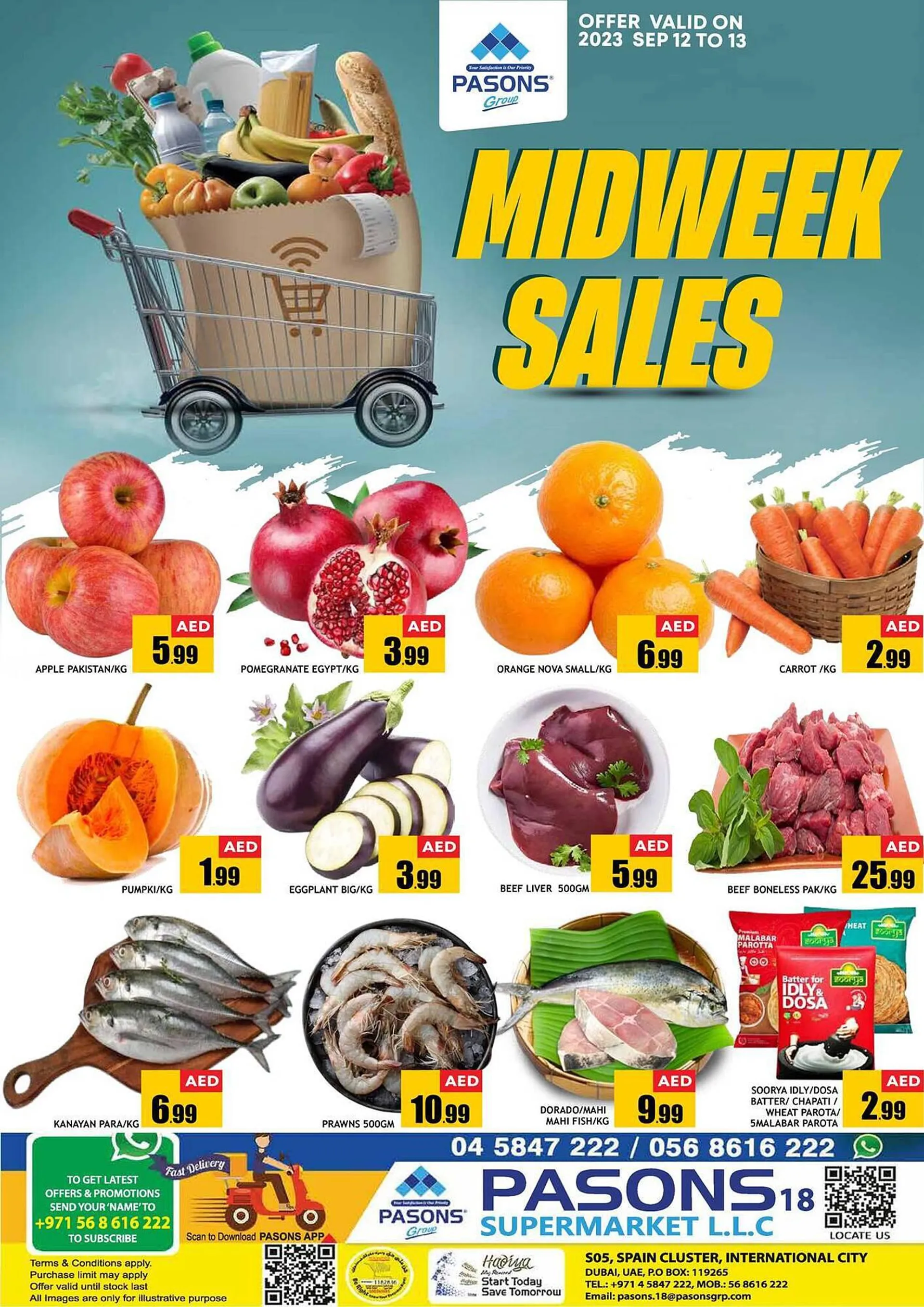 Pasons catalogue from 12 September to 13 September 2023 - Offers page 1