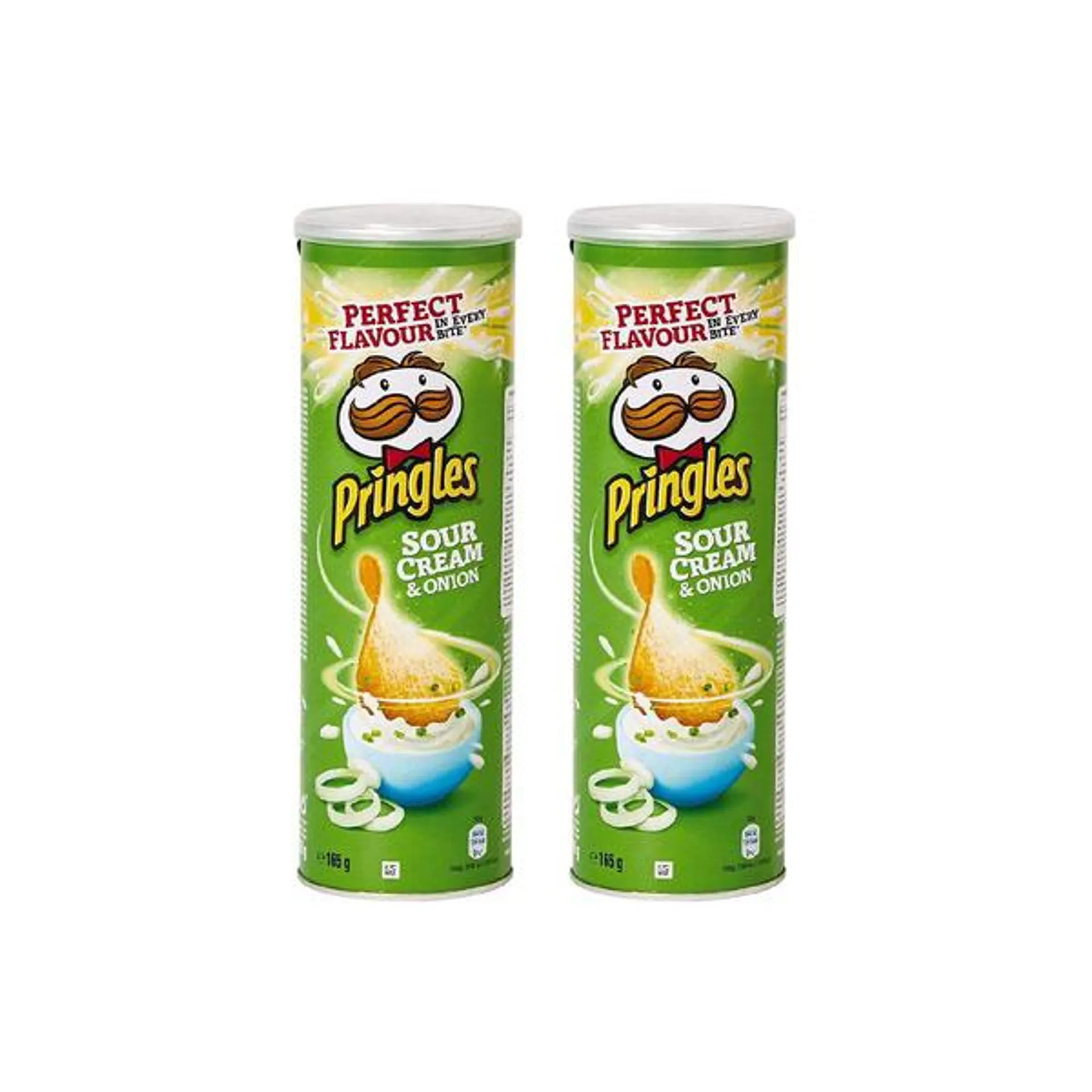 Pringles Sour Cream&Onion 165g Pack of 2