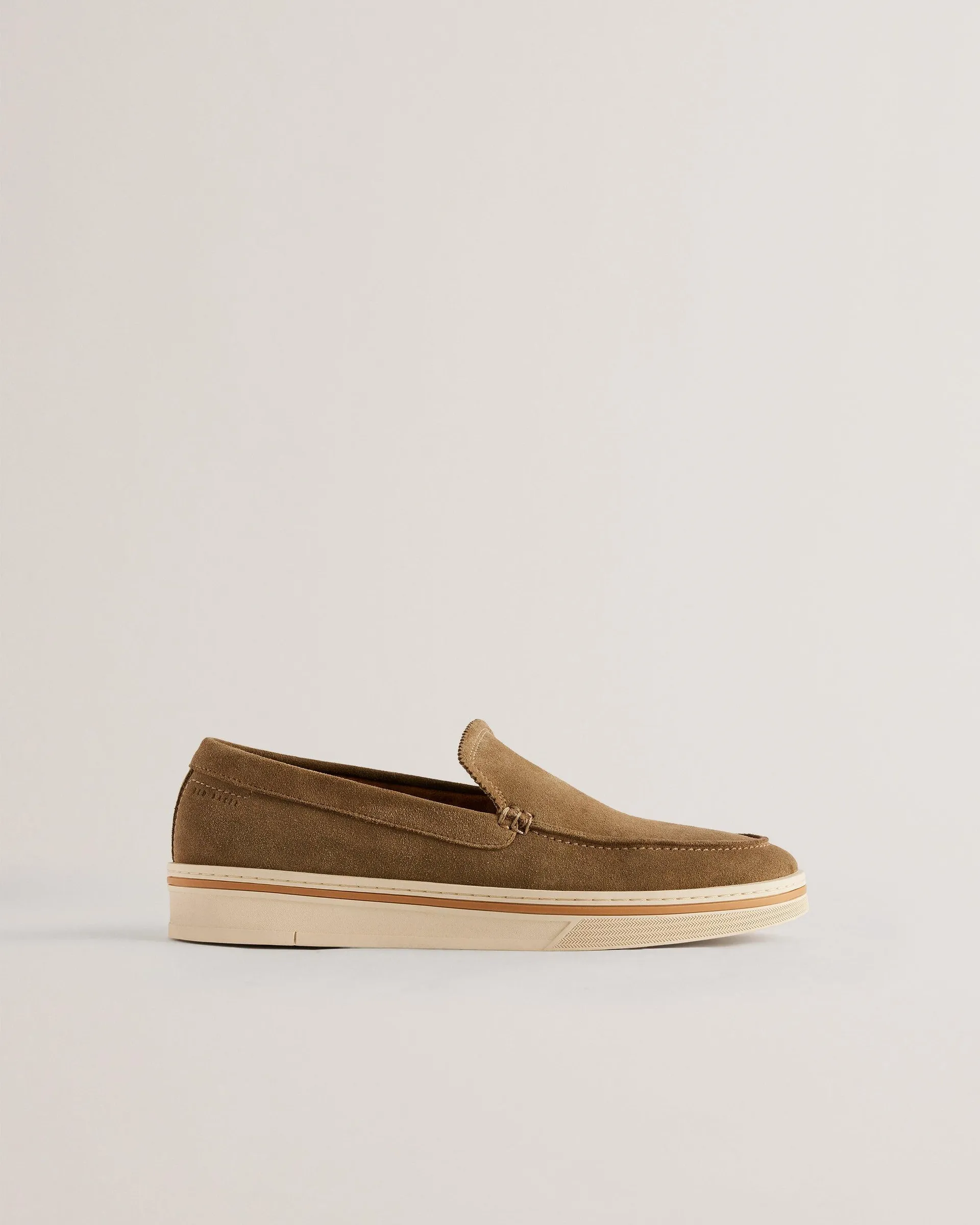 Hampshr Court Slip on Shoes Khaki