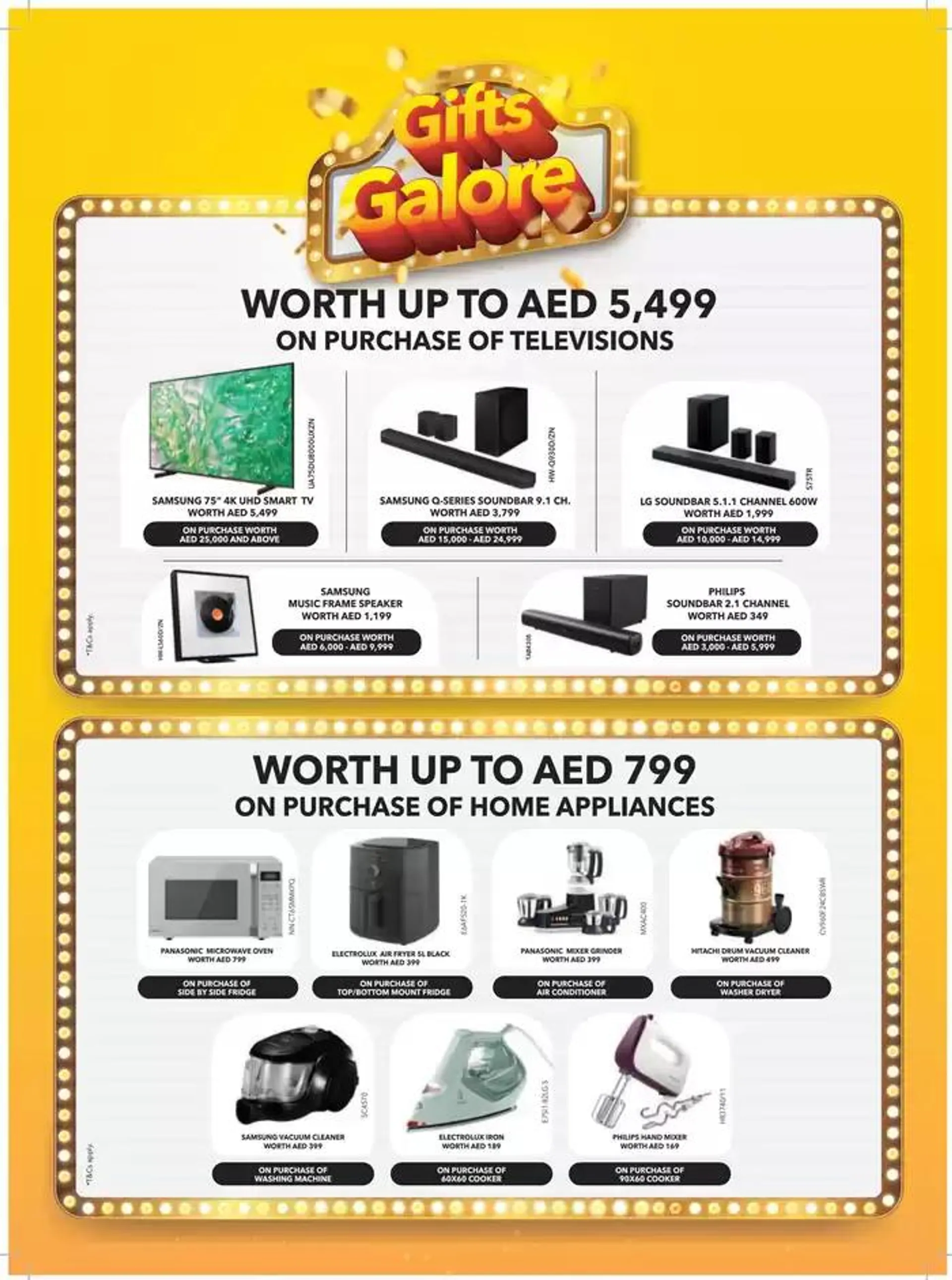 Sharaf DG promotion from 28 December to 11 January 2025 - Offers page 28
