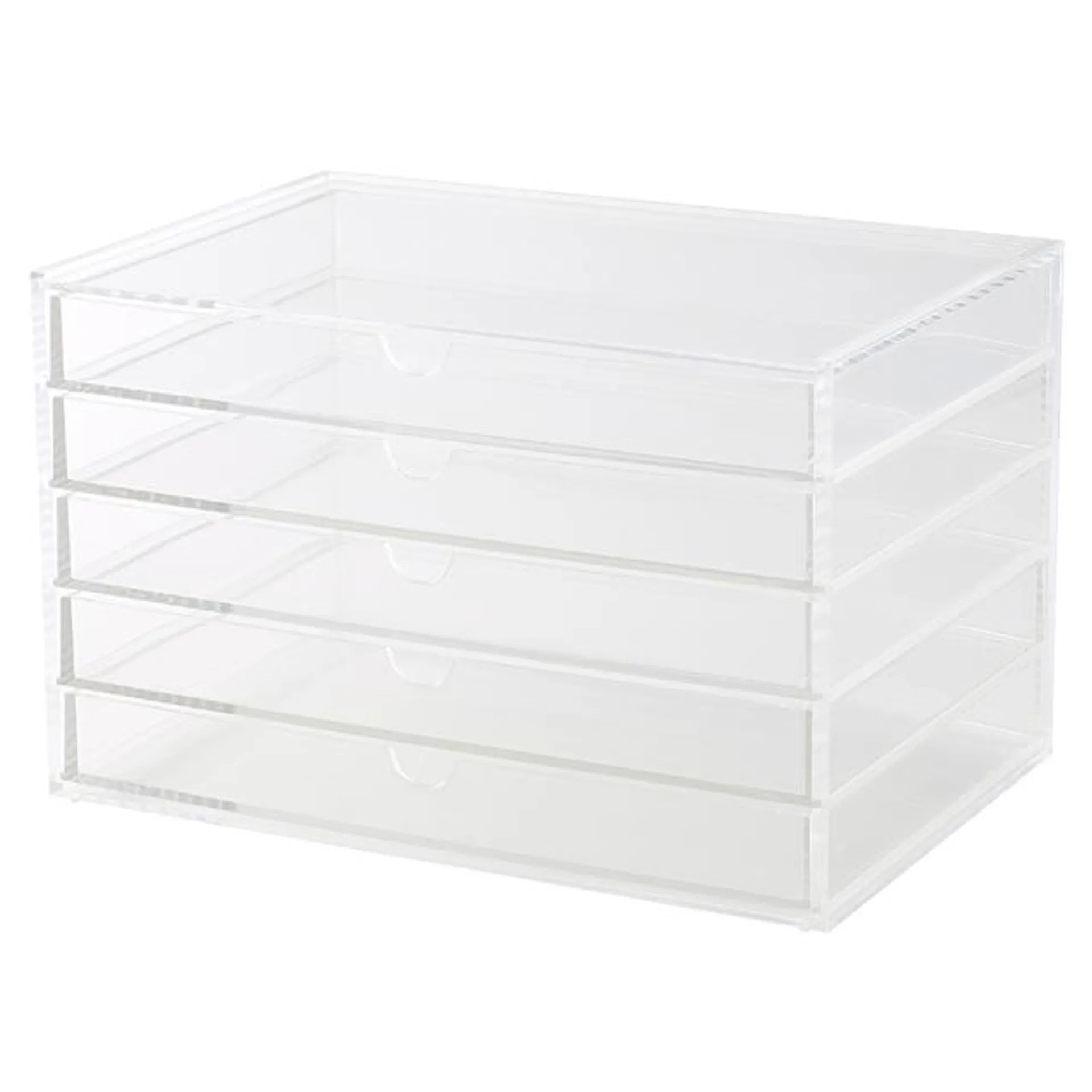 Acrylic Case, 5 Steps Horizontal, Approx. W 25.5 x D 17 x H 16 cm