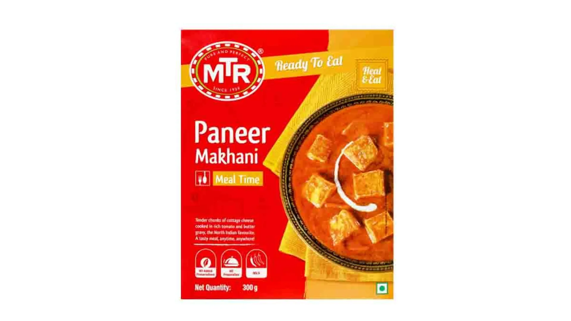 MTR PANEER MAKHANI 300GM