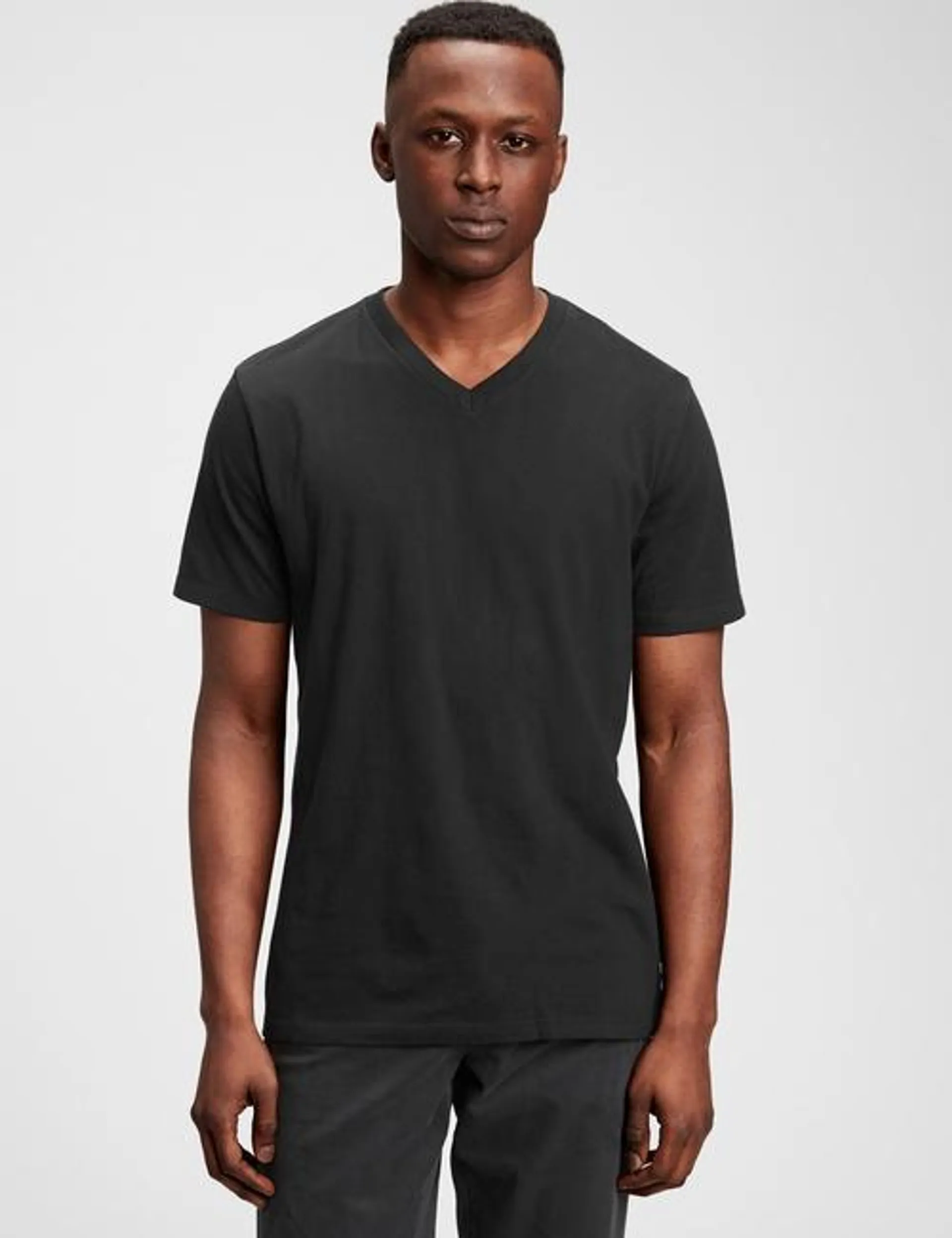 Jersey V-Neck T-Shirt