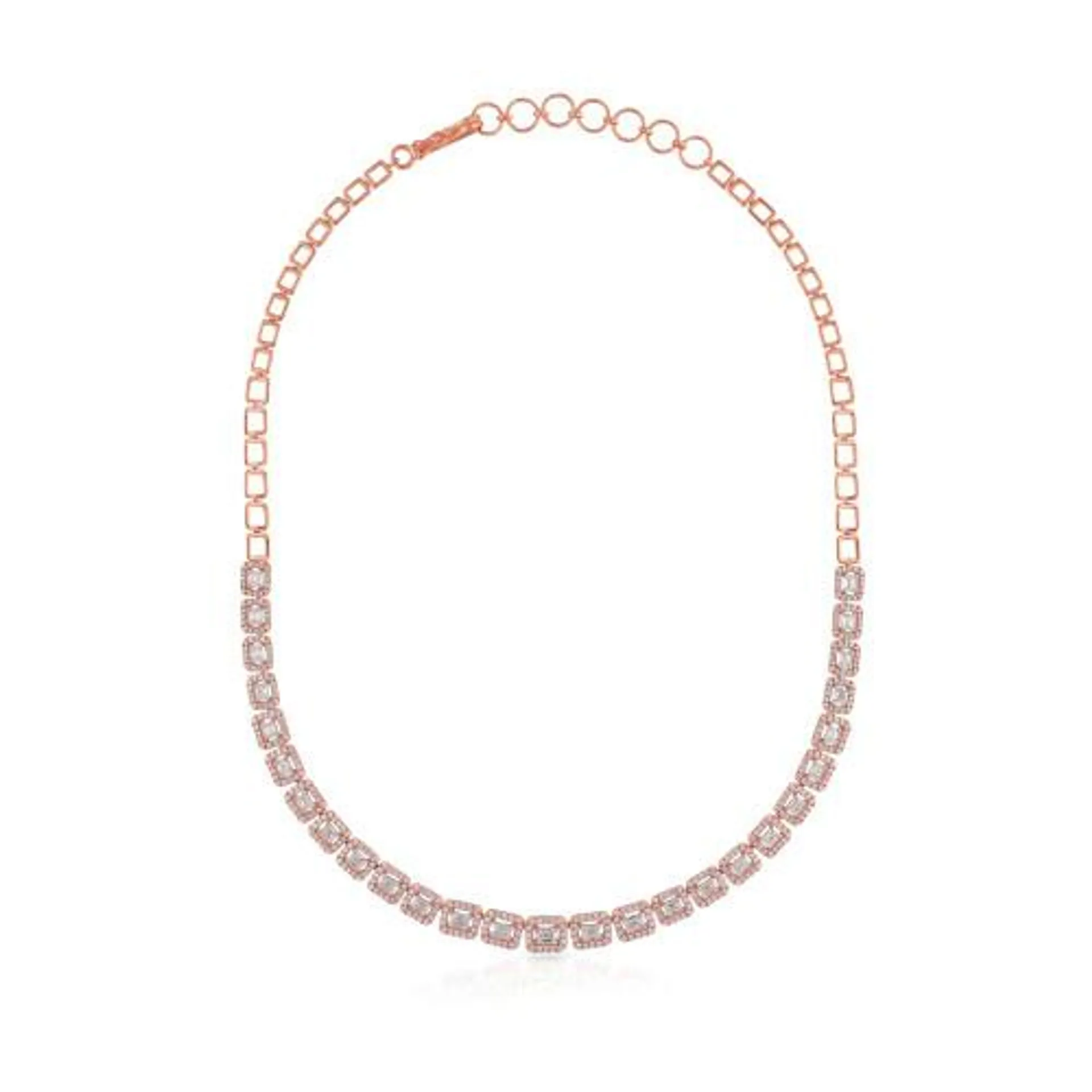 Mine Diamond Necklace NKALR10027