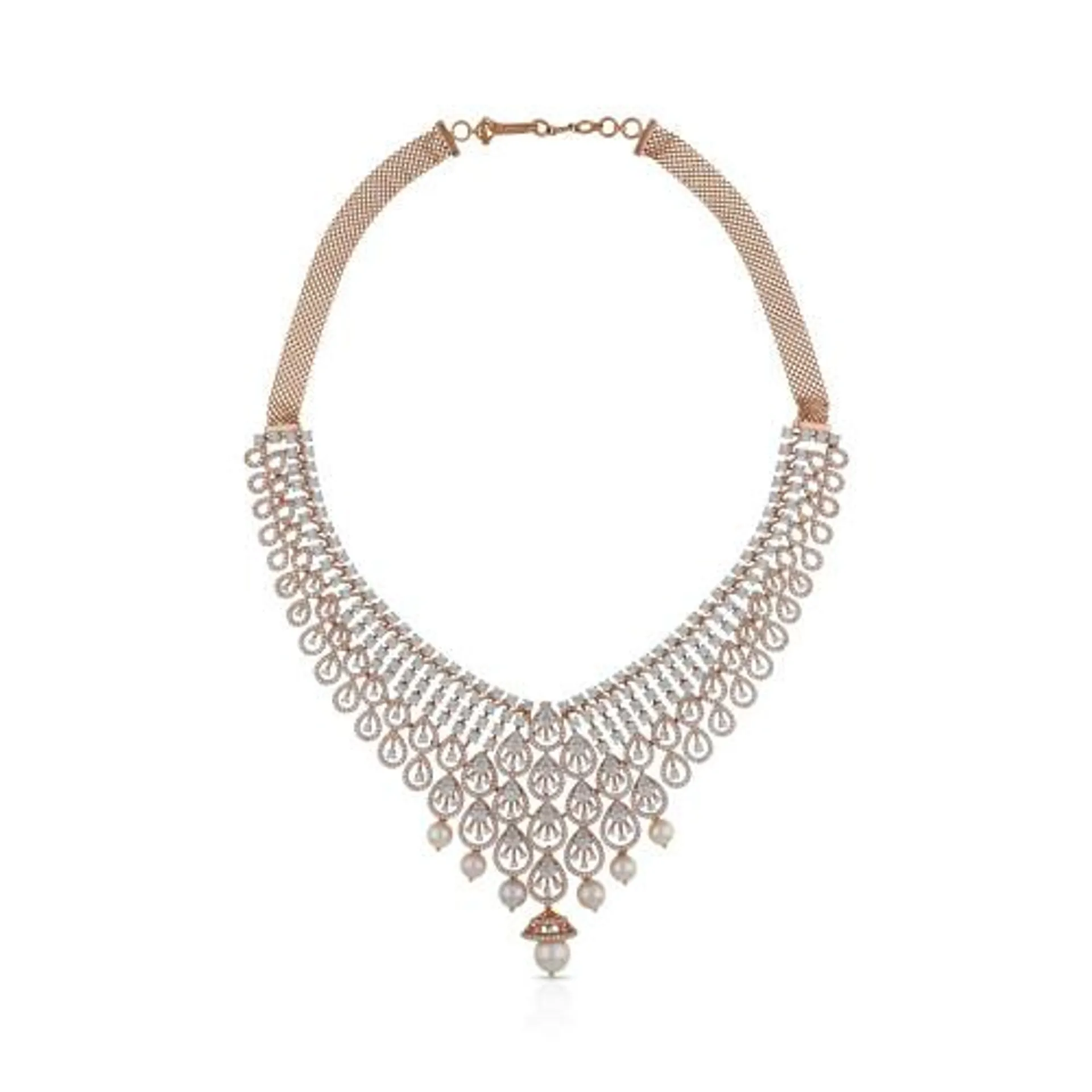 Mine Diamond Necklace NKGEN11401