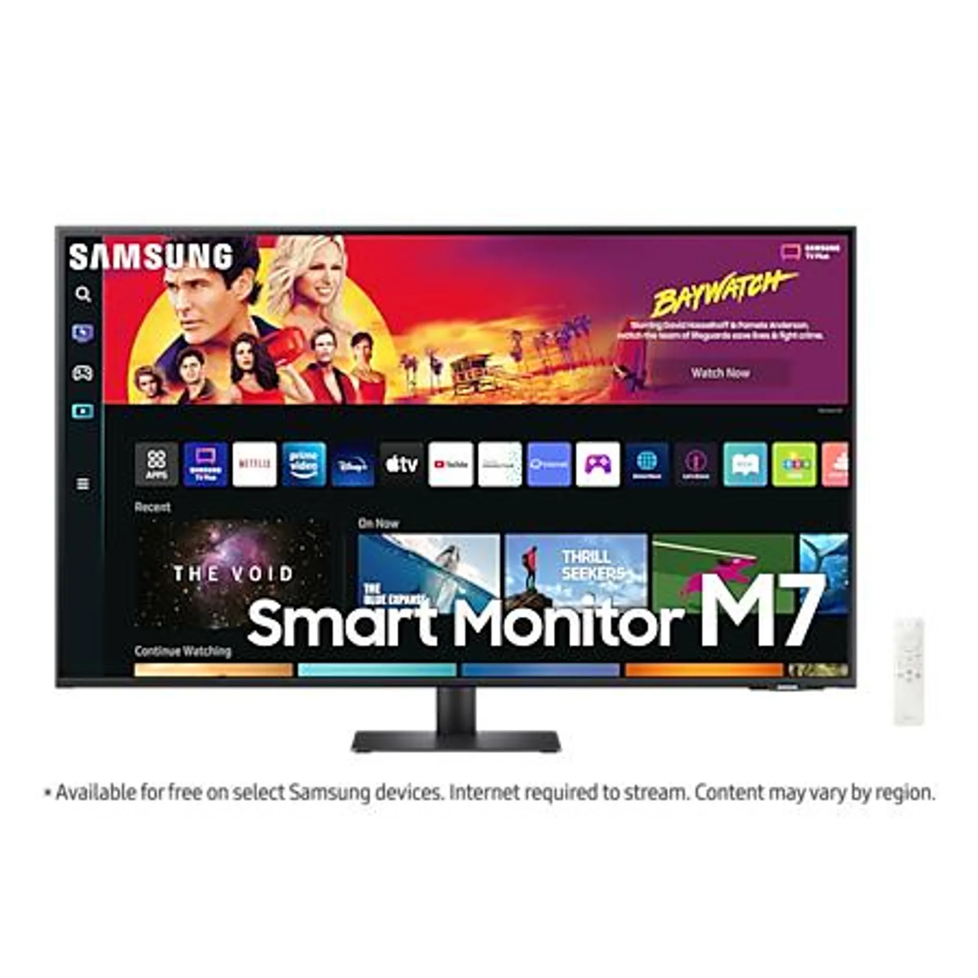 43" UHD Monitor with Smart TV Experience