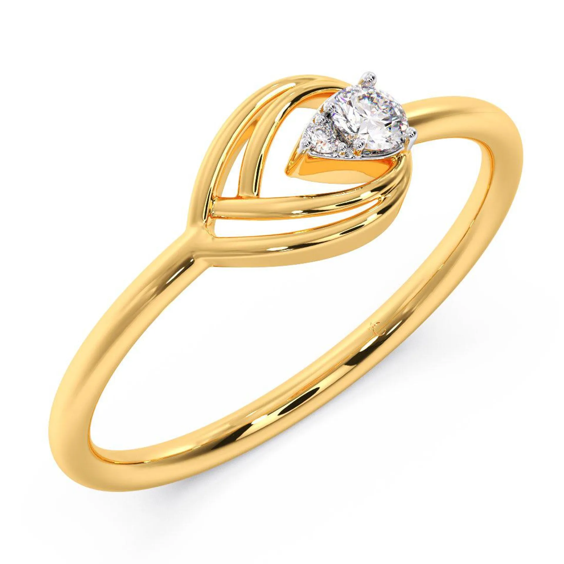 Fall Season Diamond Ring