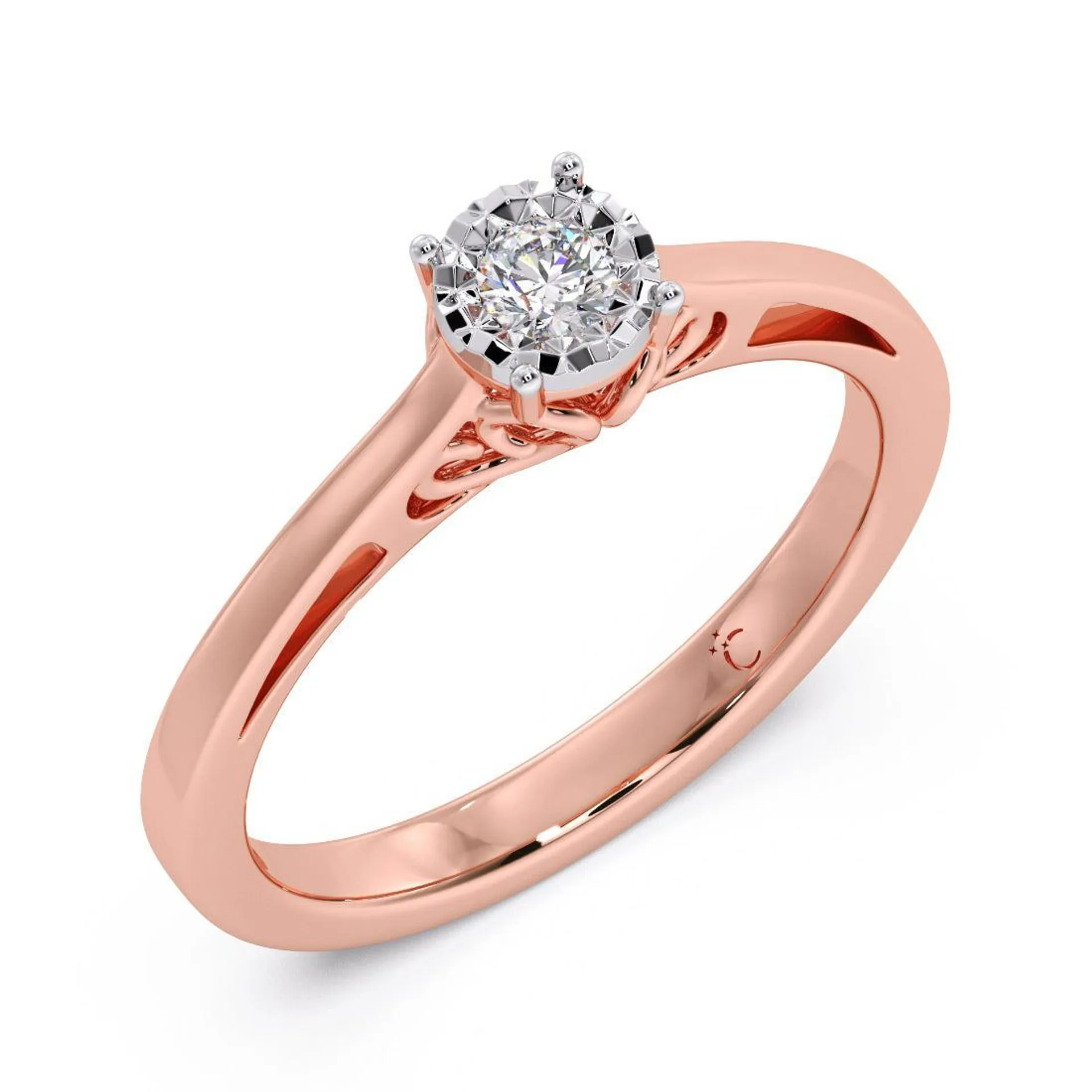 The Diamente Solitario Ring