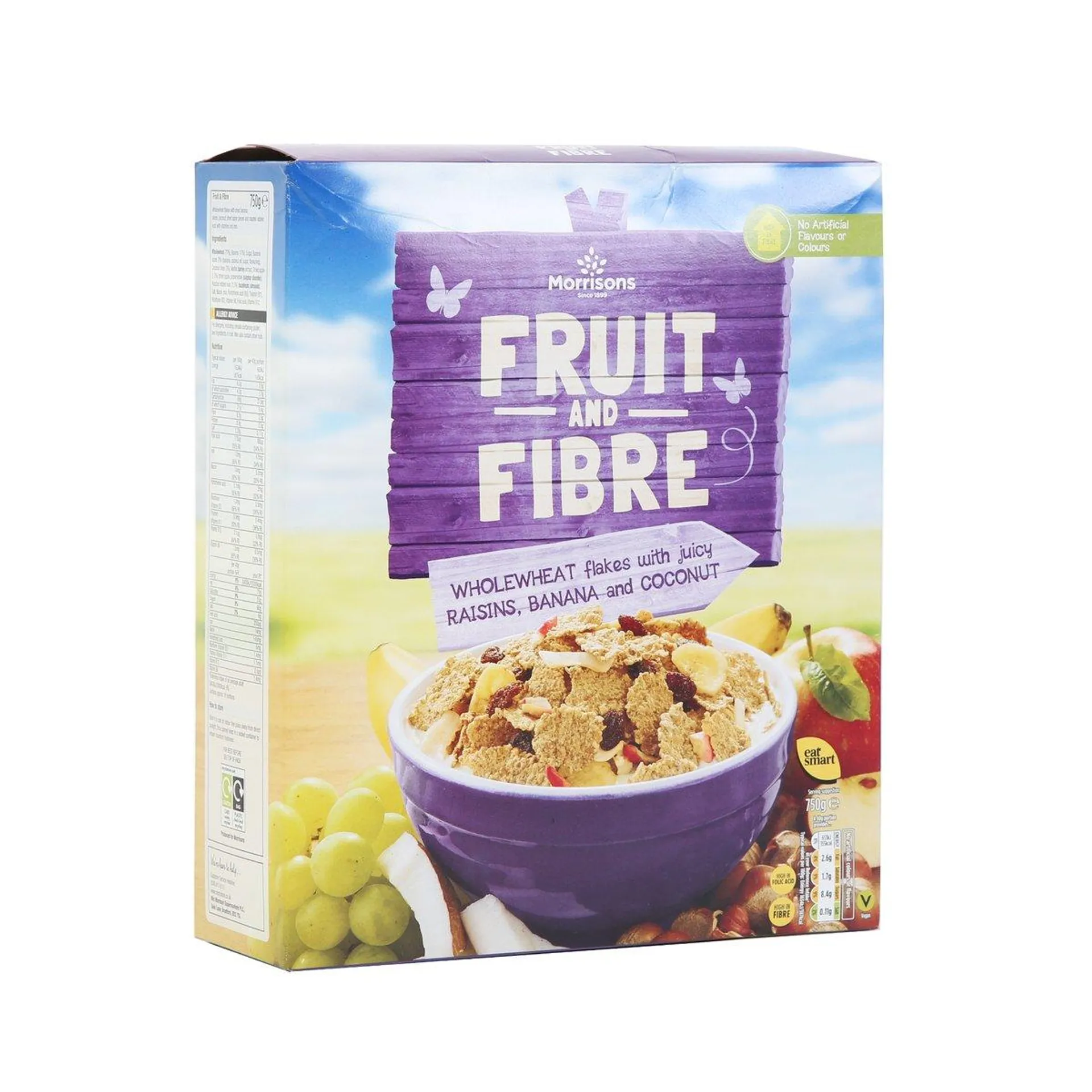 Morrisons Fruit and Fibre Flakes 750 g