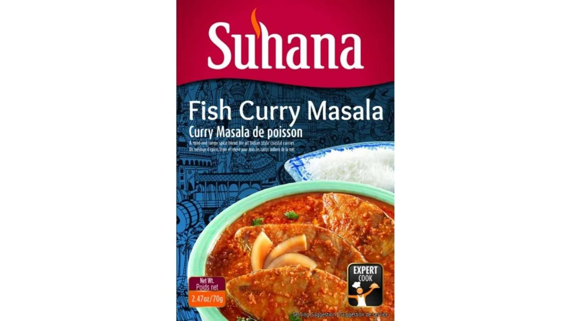 SUHANA FISH CURRY MASALA 50GM