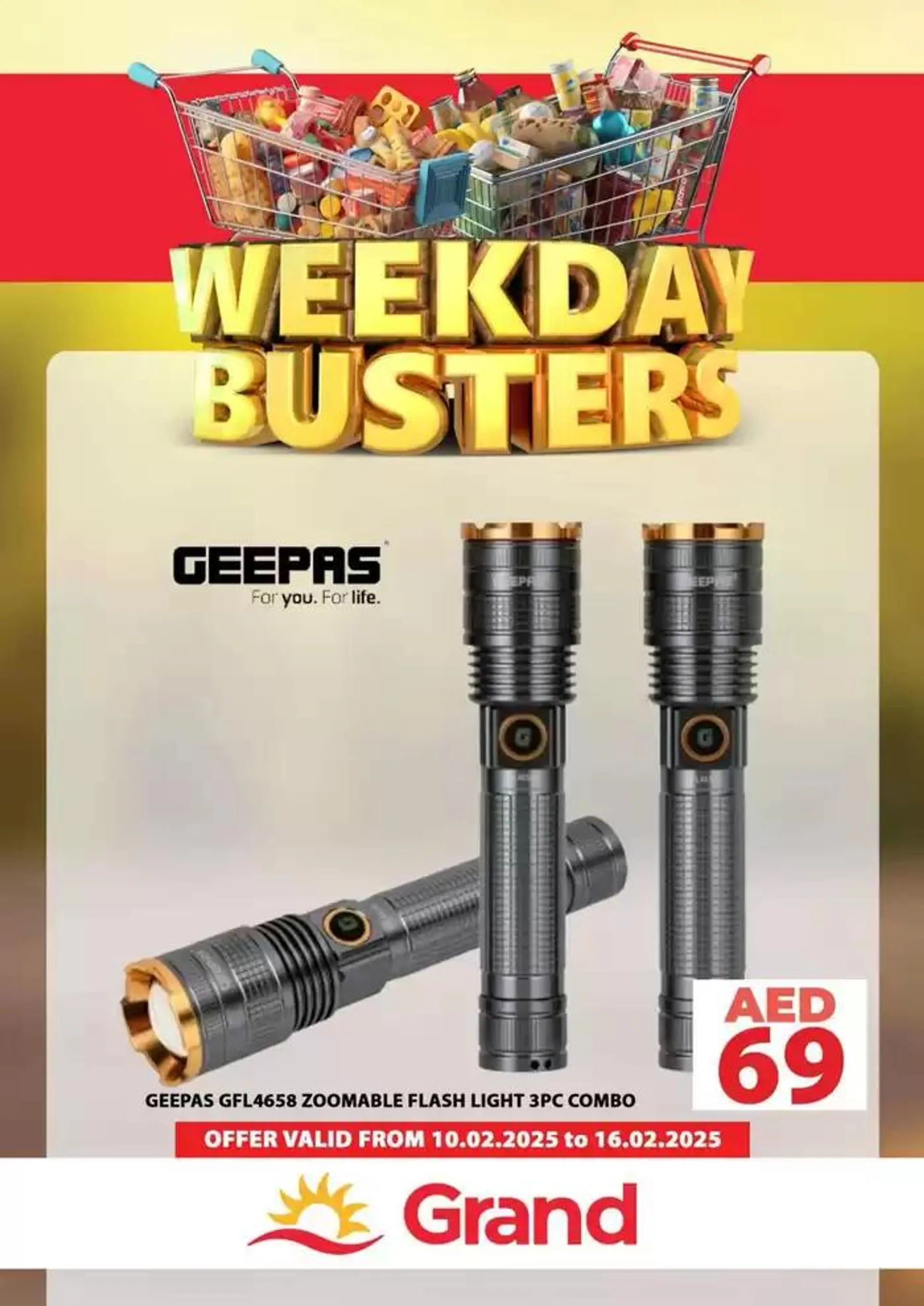 Weekday Busters from 10 February to 16 February 2025 - Offers page 19