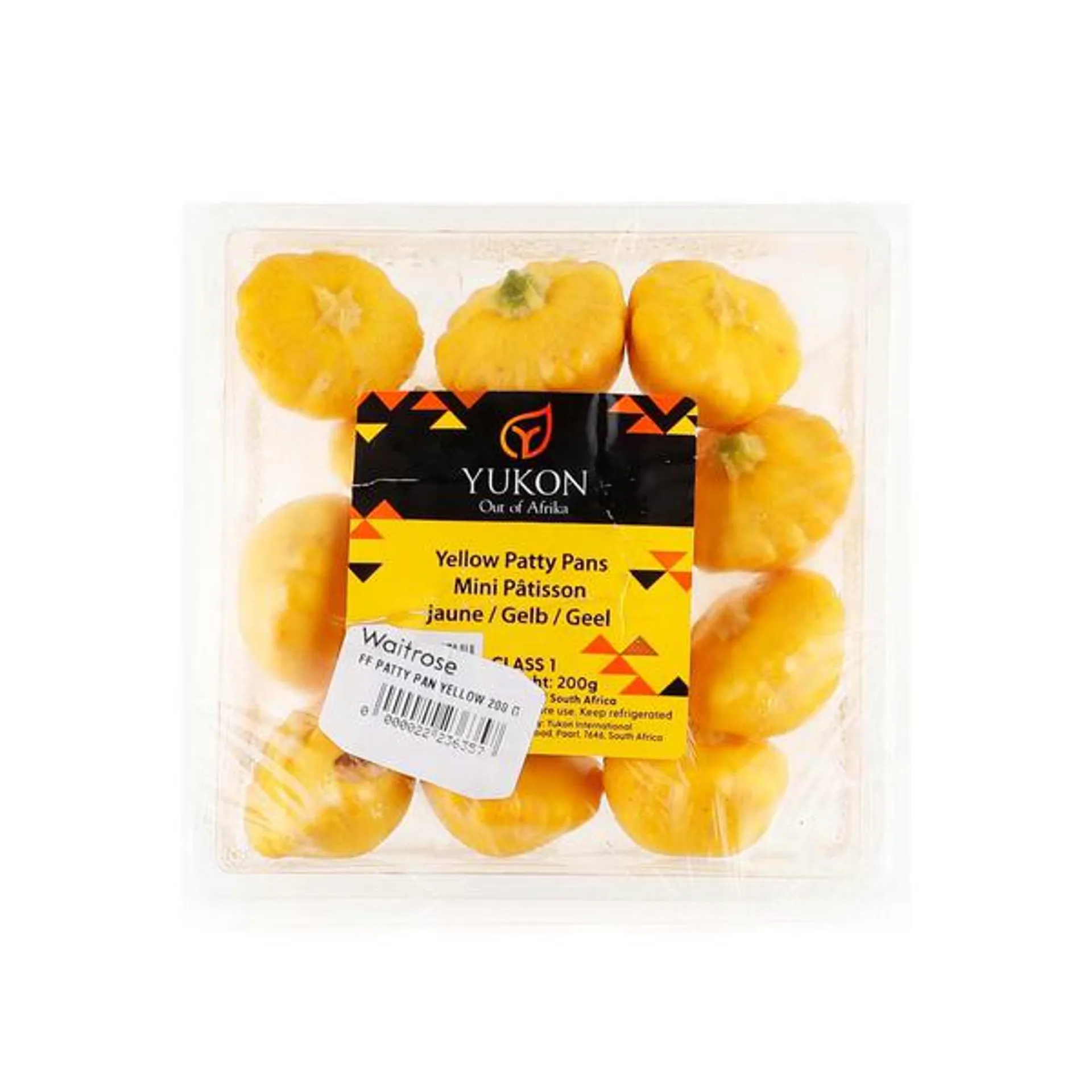 FineFOOD Patty Pan yellow 200g