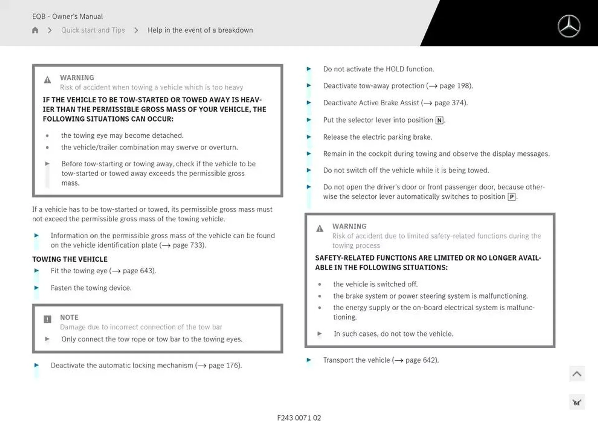 EQB SUV from 14 January to 30 April 2025 - Offers page 61