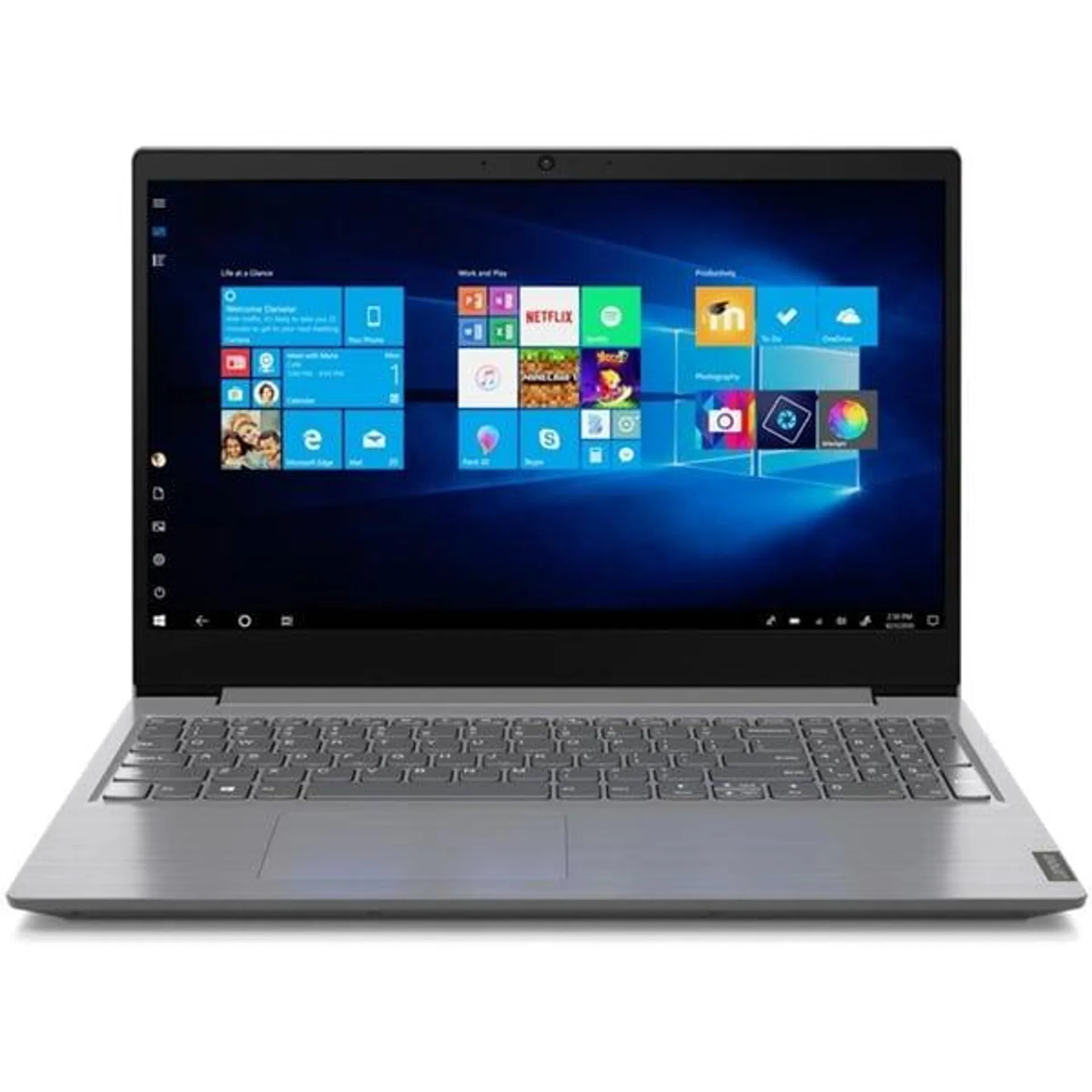 Lenovo V15 IIL (2019) Laptop – 10th Gen / Intel Core i5-1035G1 / 15.6inch FHD / 256GB SSD / 8GB RAM / Windows 10 Pro / Grey – [82C500R9AU]