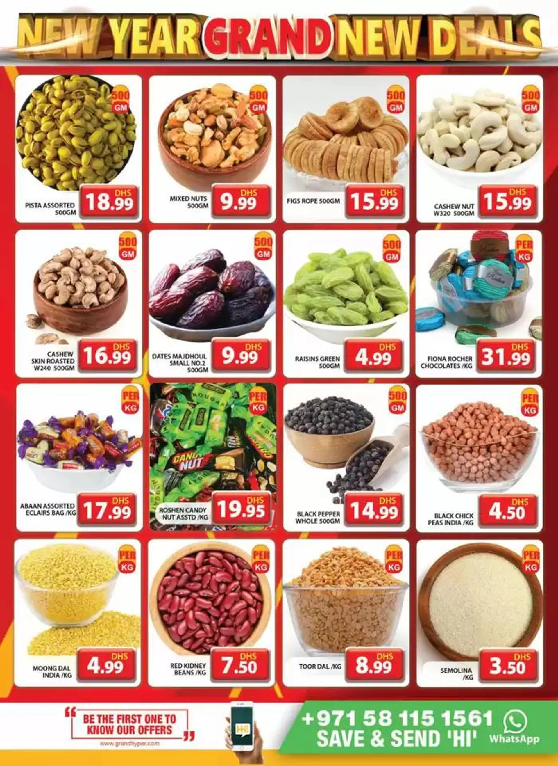 Midweek Deals - Grand Hyper Muhaisnah from 1 January to 8 January 2025 - Offers page 19