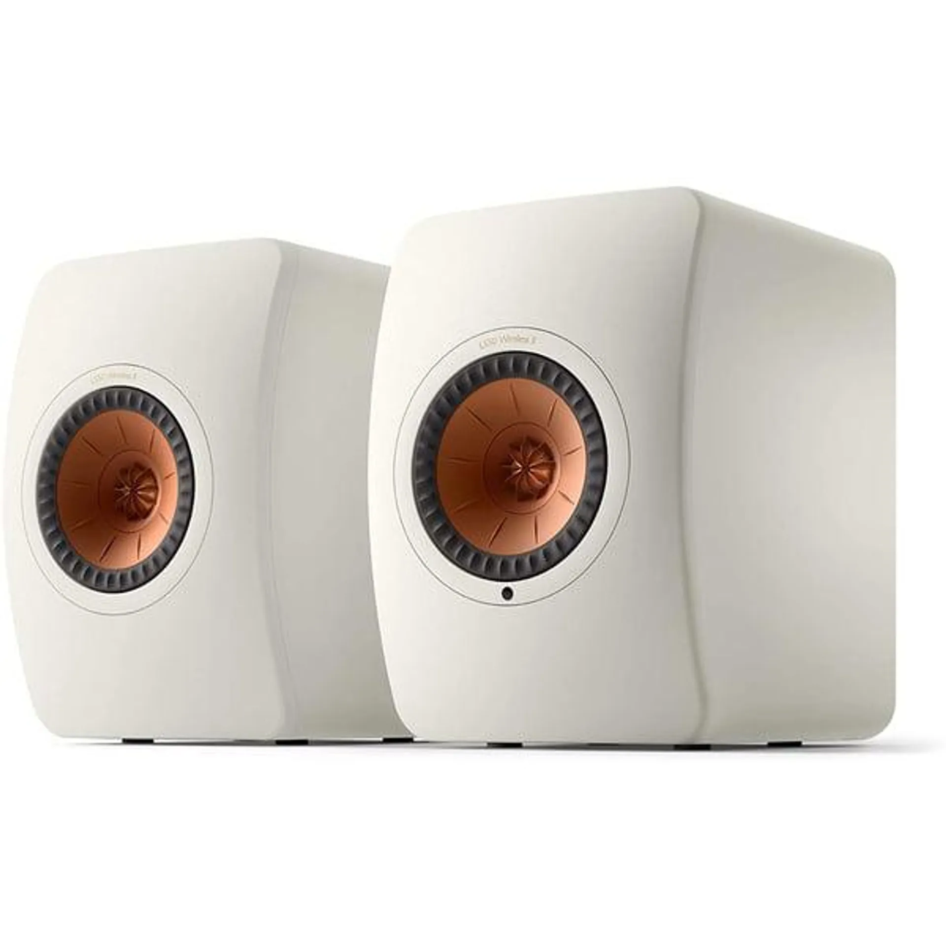 Kef LS50 Wireless II – Active Wireless Stereo Speaker System (Mineral White) | Hdmi | Airplay 2 | Bluetooth | Spotify