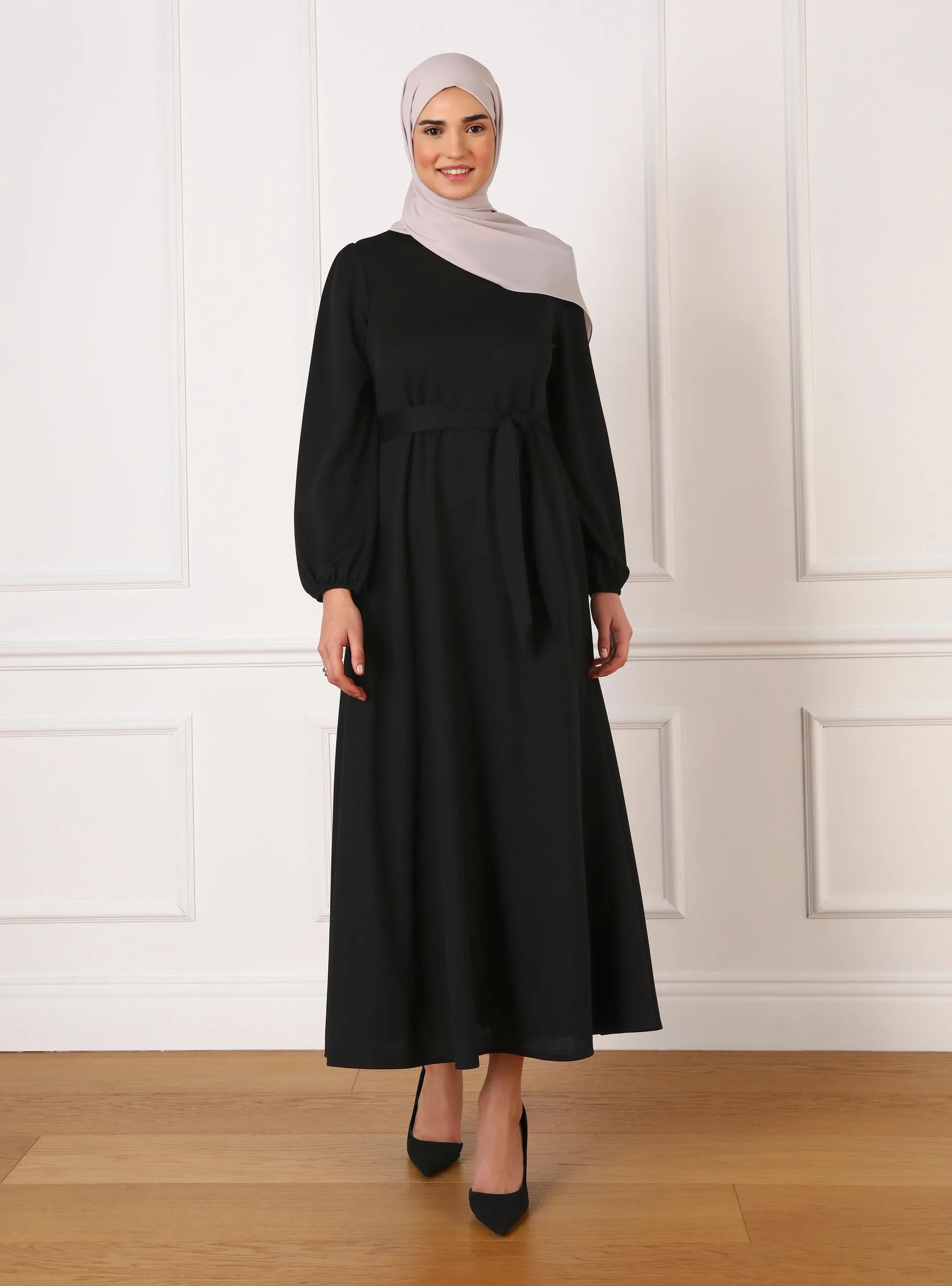 Black - Modest Dress