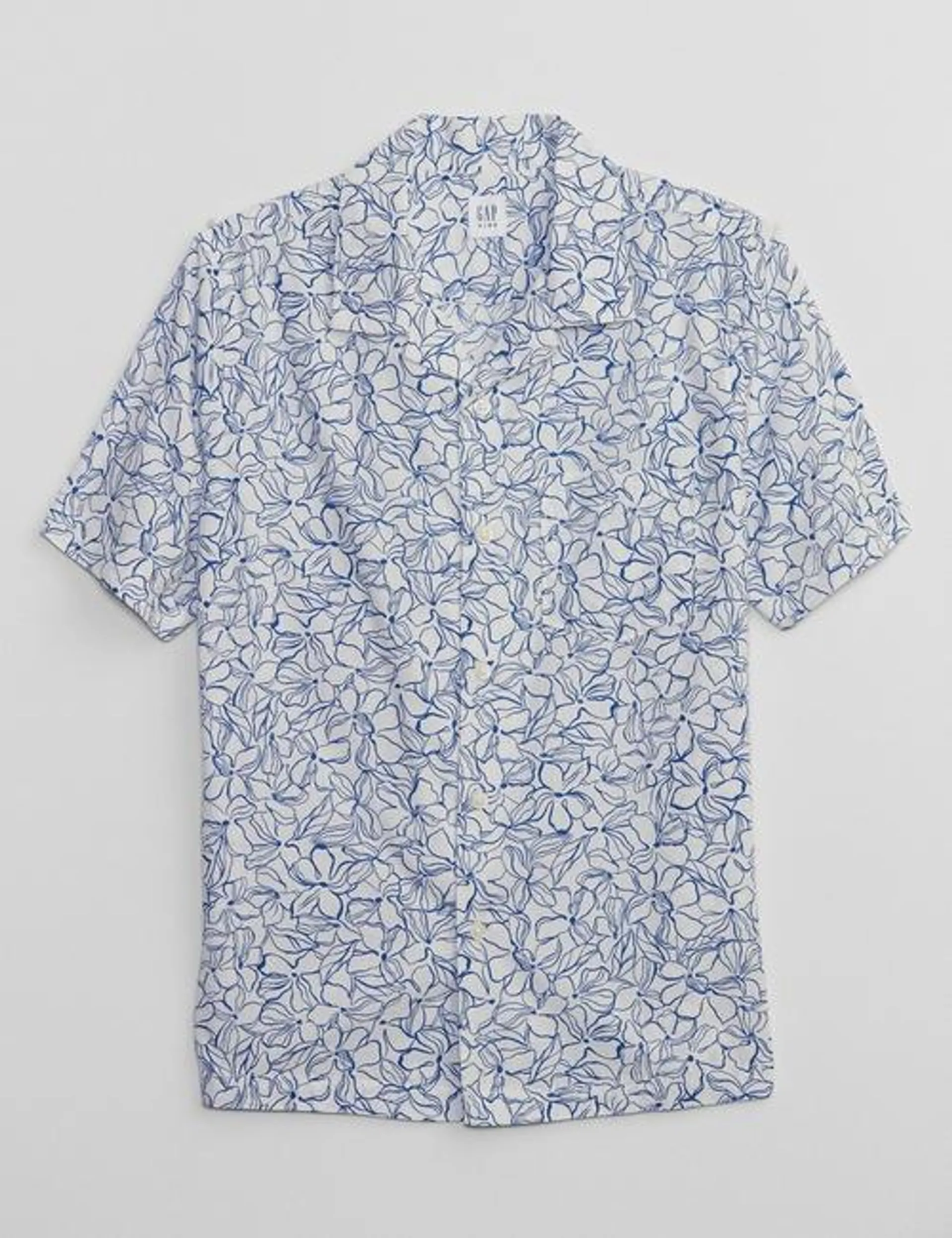 Kids Poplin Vacay Shirt