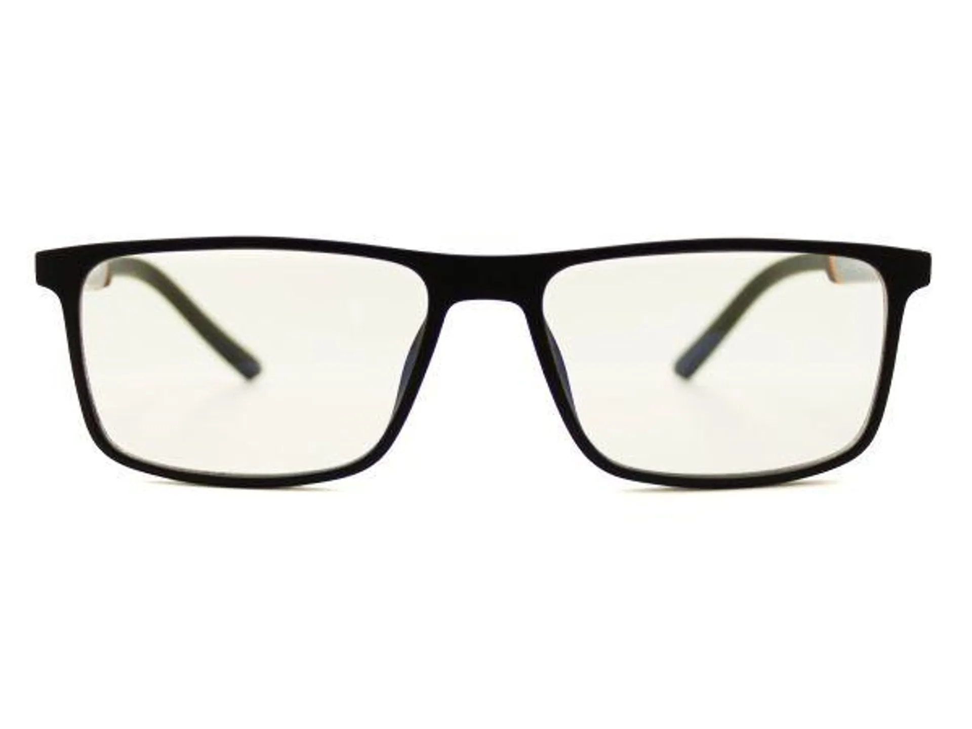 Rectangle Matte Gray Computer Glasses