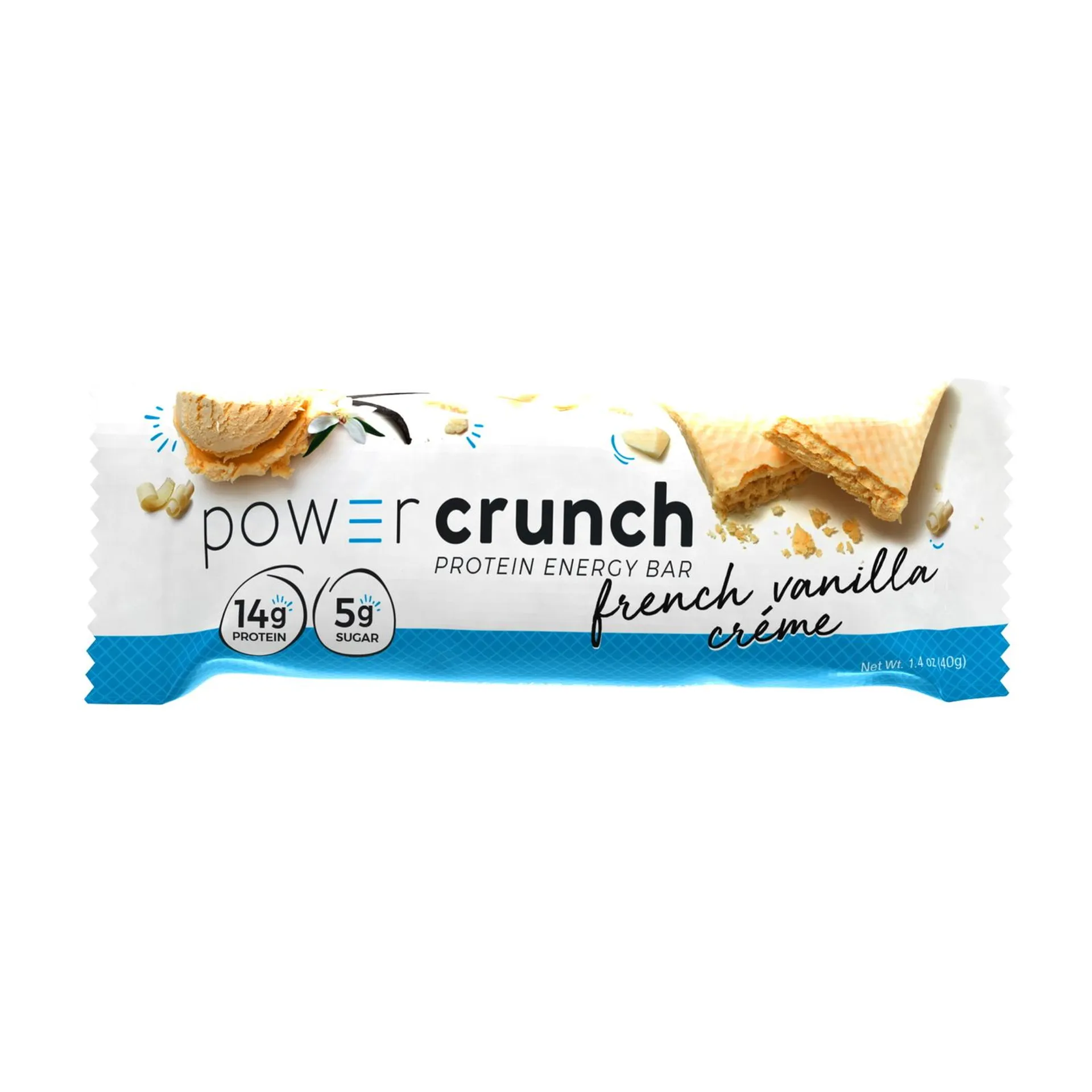 Power Crunch French Vanilla Creme Protein Energy Bar 40 g