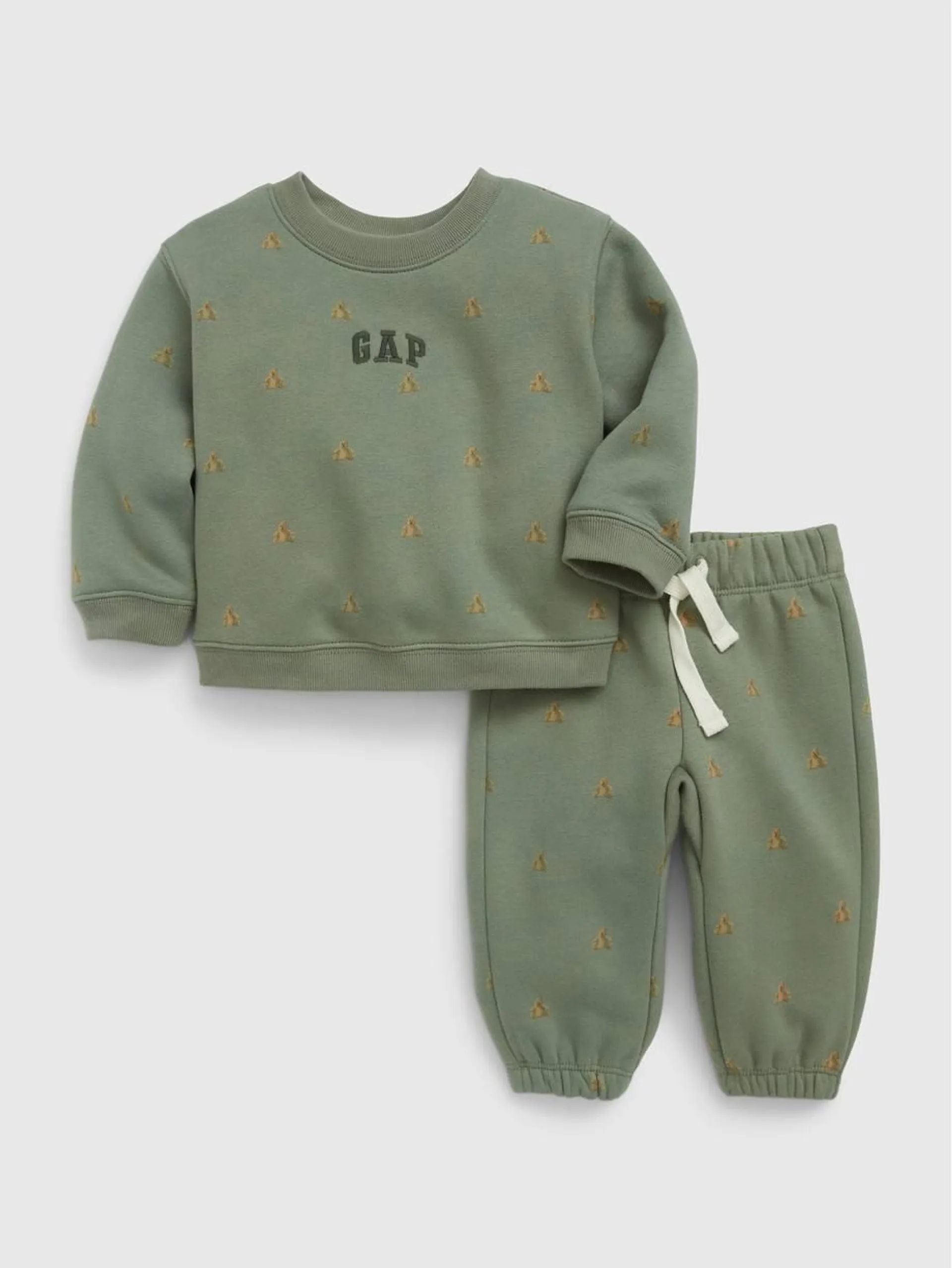 Baby Brannan Bear Logo Sweat Set