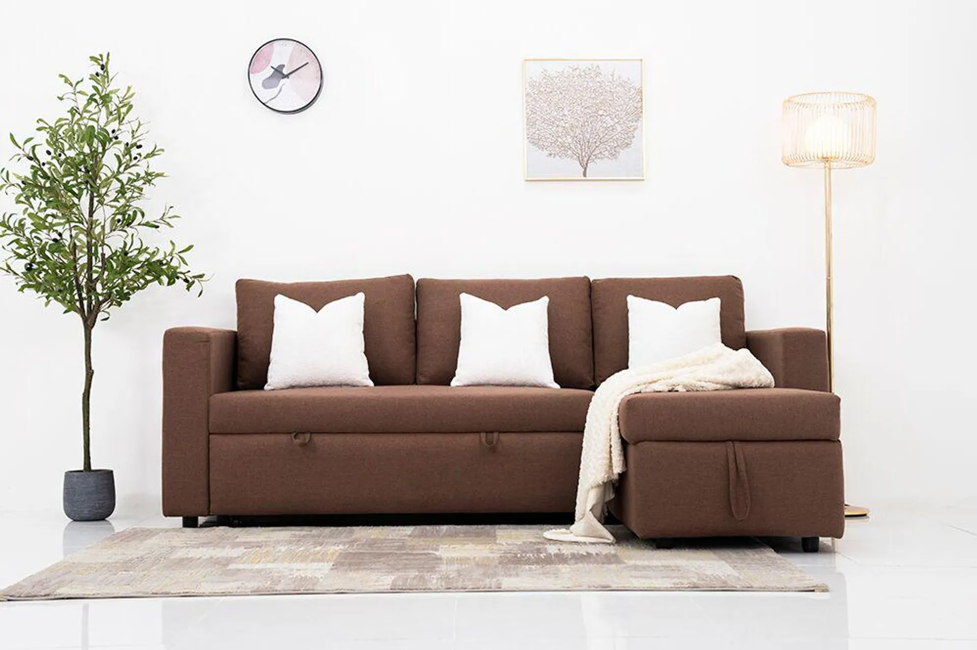 Stella Sofa Cum Bed With Storage