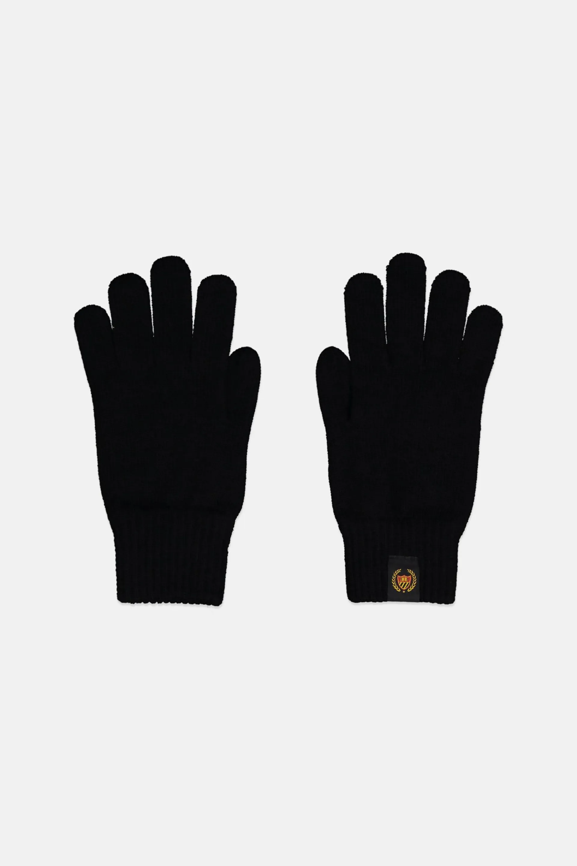 Men 1 Pair Textured Sports Gloves, Black