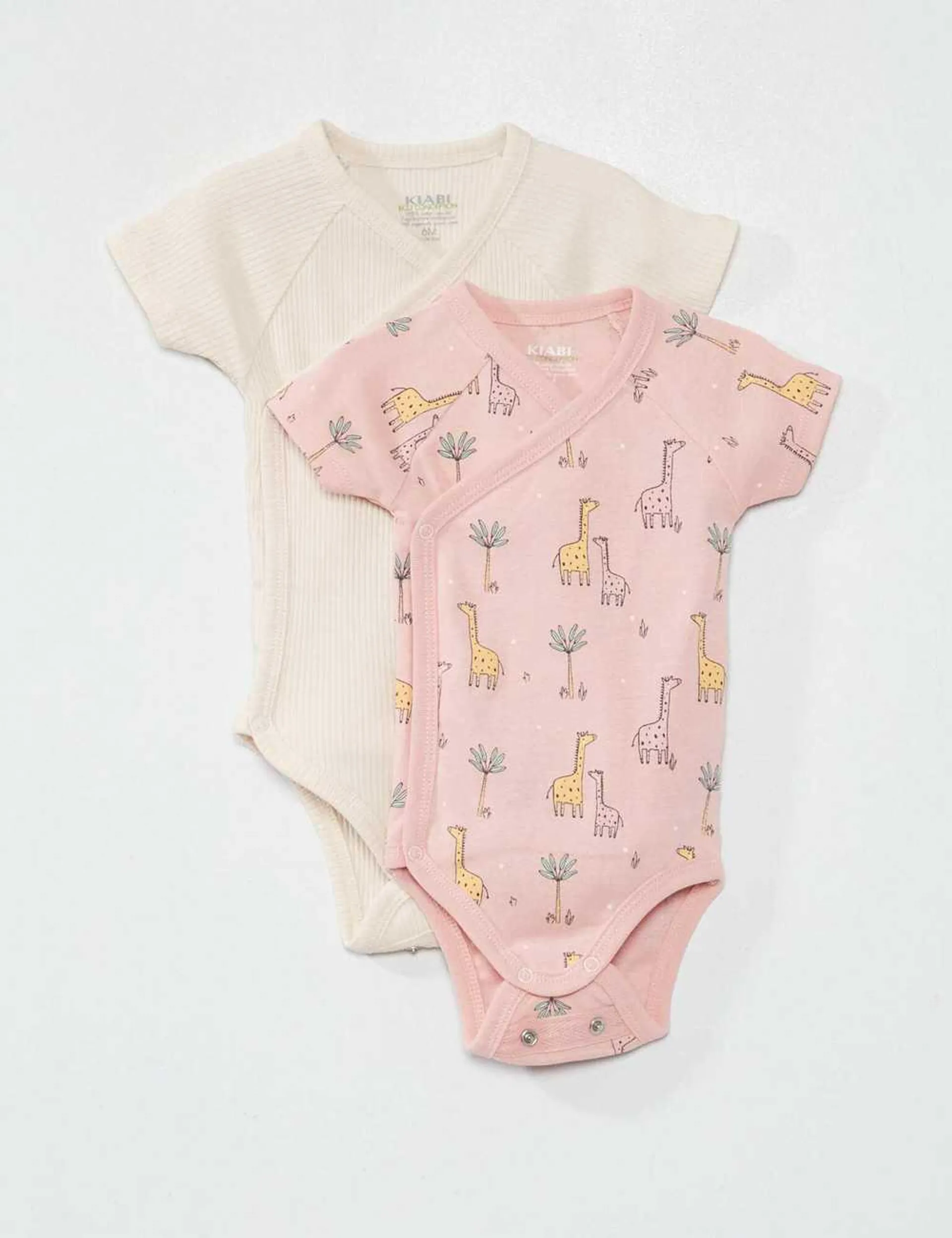 Adaptable bodysuit - Pack of 2