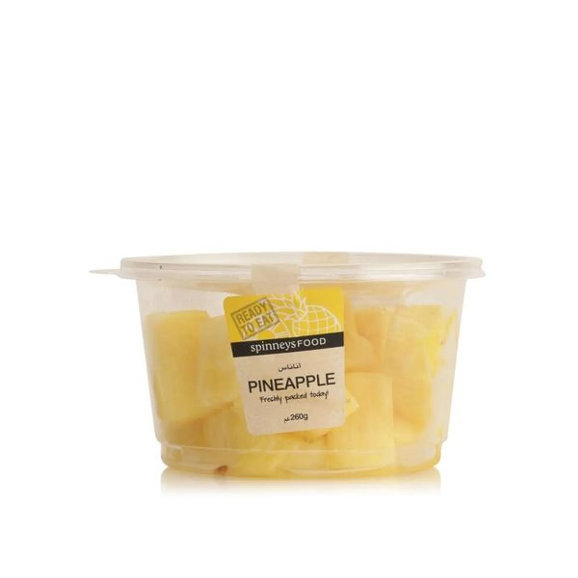 SpinneysFOOD fresh pineapple cuts 260g